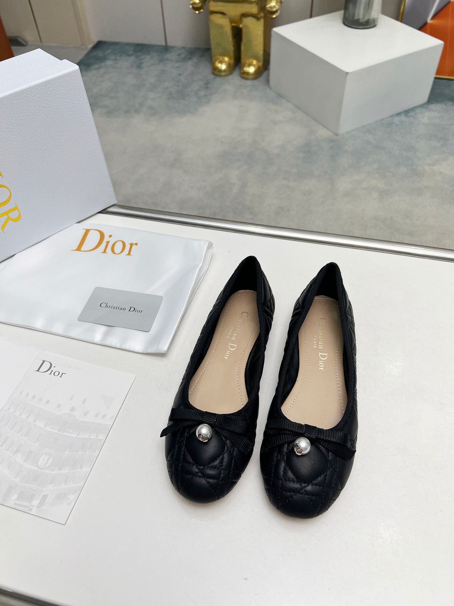 Flawless
 Dior Single Layer Shoes Embroidery Sheepskin Spring/Summer Collection