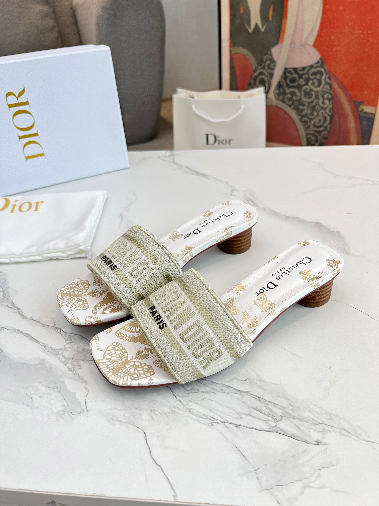 Dior Designer Replik der höchsten Qualität
 Seide Frühlingskollektion