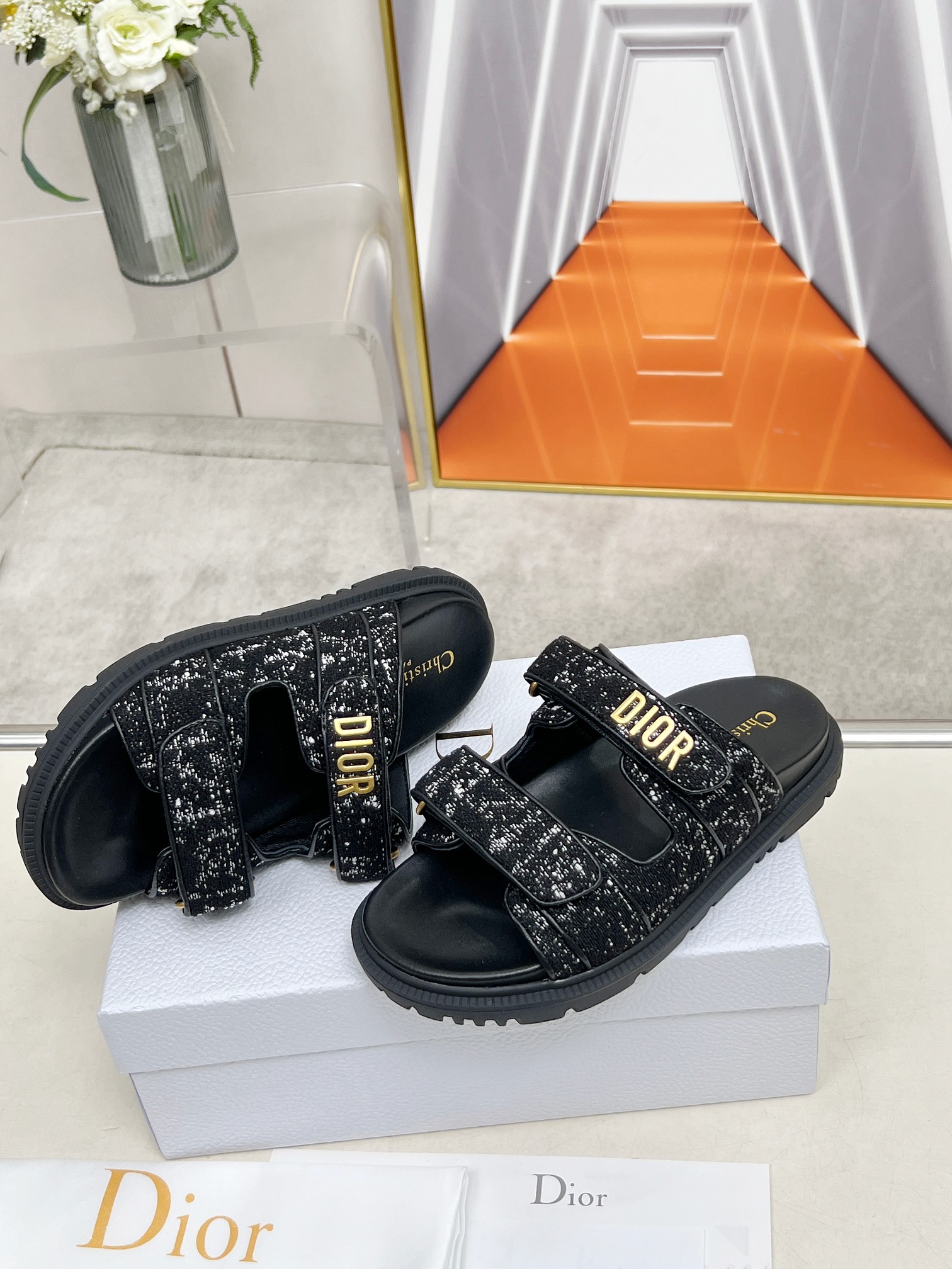 Dior Women's Classic Thick Sole Sandals | Designer Inspired, Comfortable & Stylish 5 a1743341847932 5765