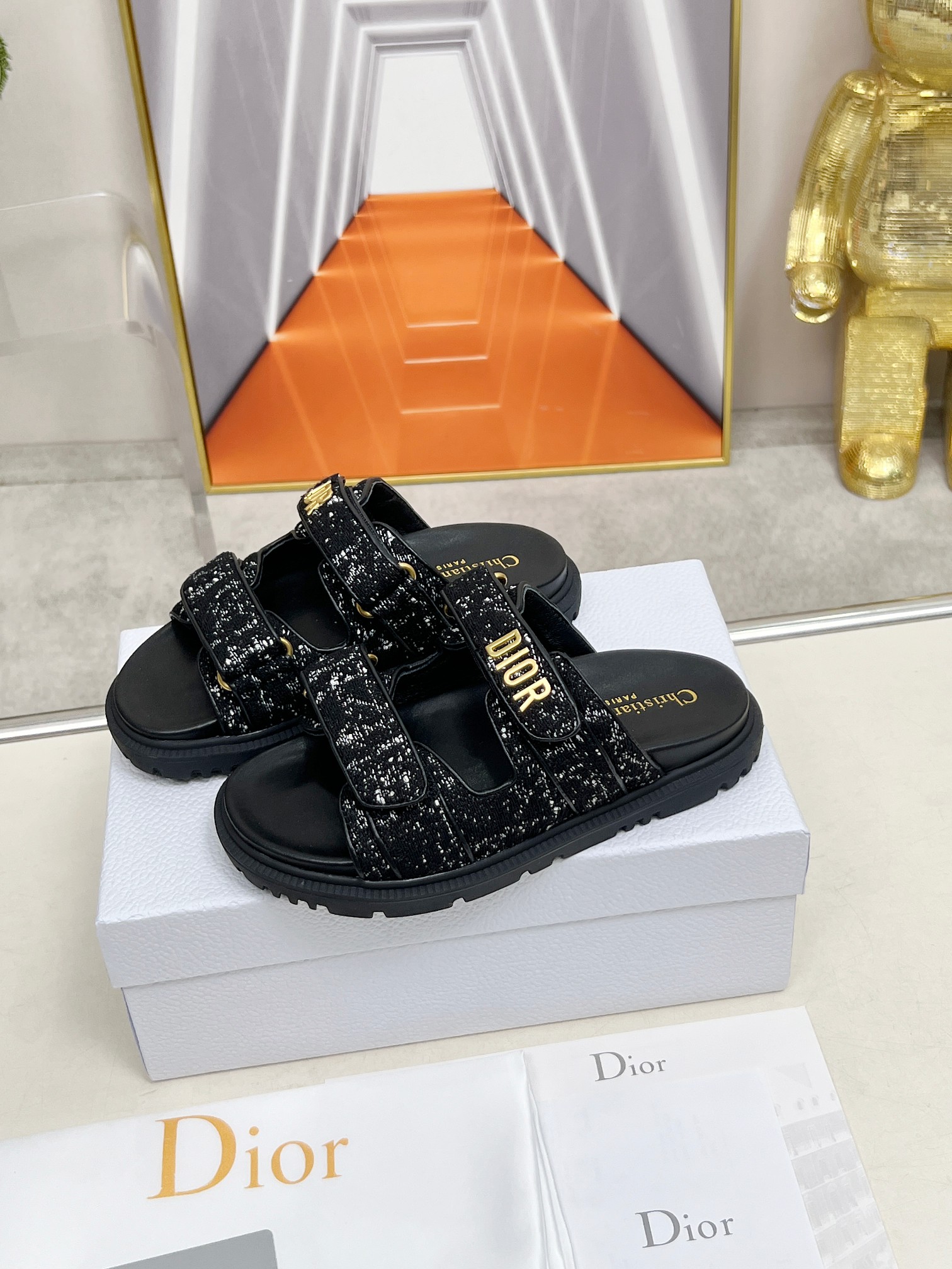 Dior Women's Classic Thick Sole Sandals | Designer Inspired, Comfortable & Stylish 9 a1743341849807 4401