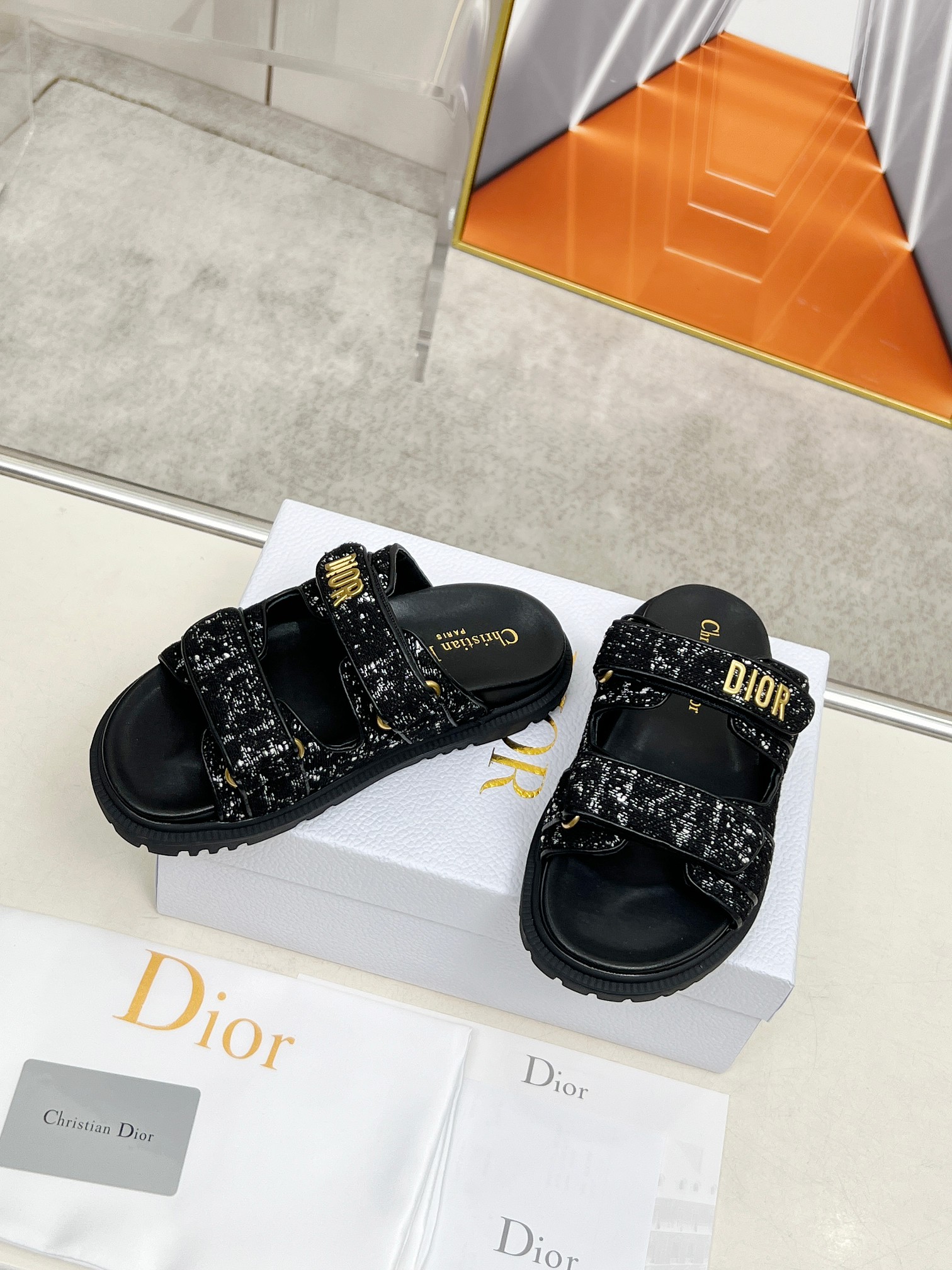 Dior Women's Classic Thick Sole Sandals | Designer Inspired, Comfortable & Stylish 4 a1743341872294 3044