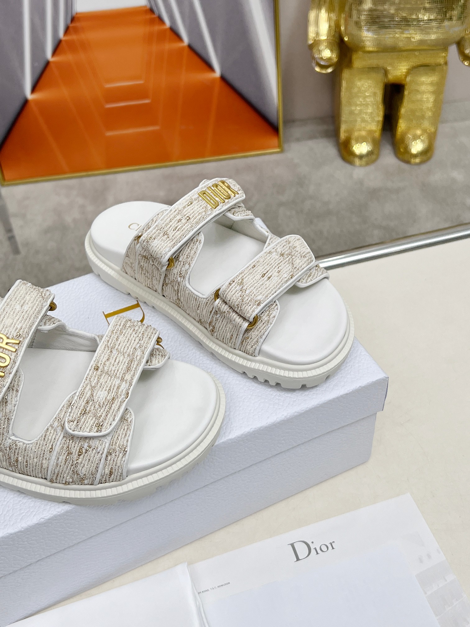 Dior Classic Women's Sandal, Comfortable Thick Sole, Adjustable Straps 6 a1743341984327 8041