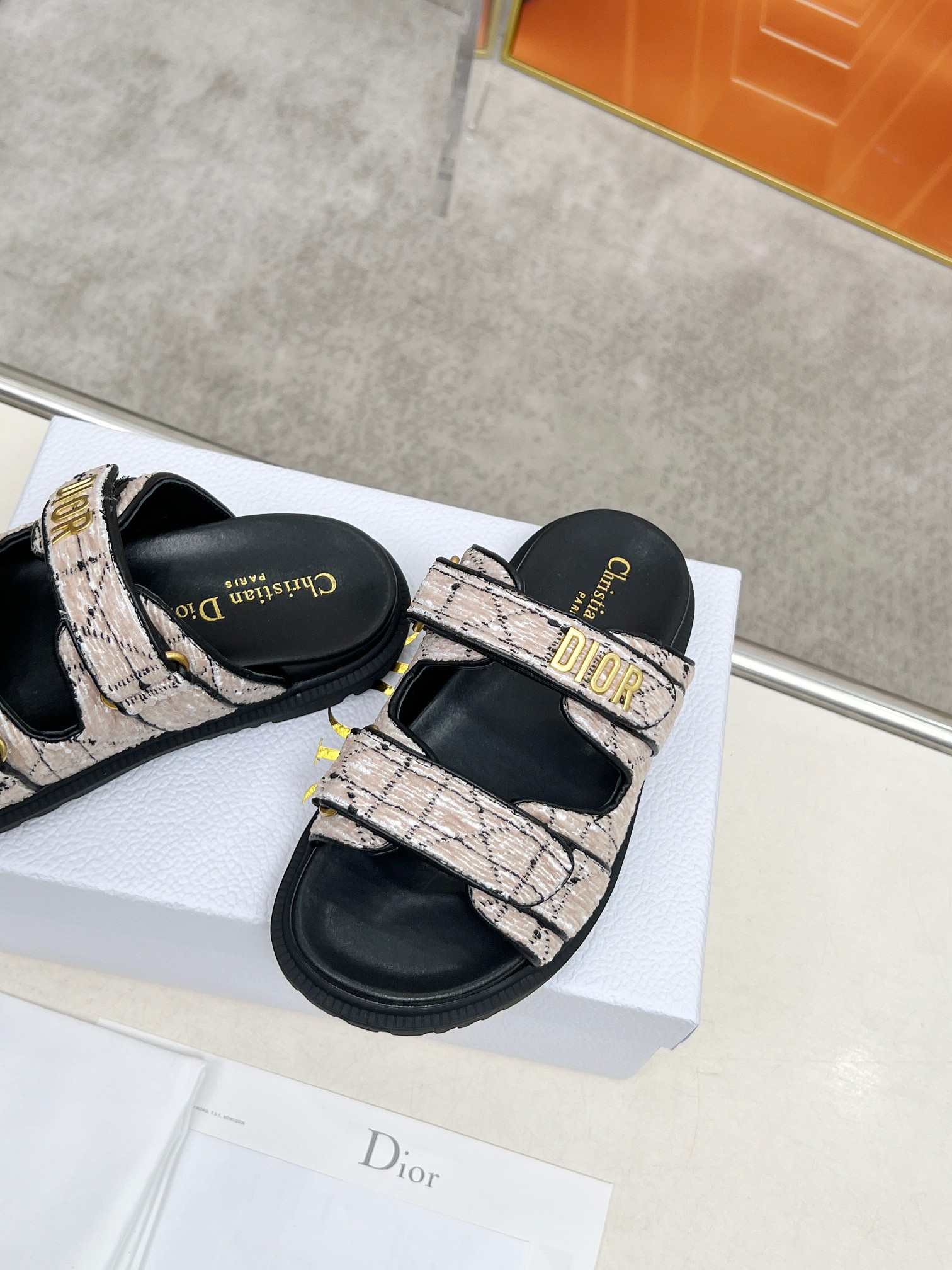 Dior Women's Classic Thick Sole Sandals - Designer Inspired Comfort Slides 7 a1743342063237 8076
