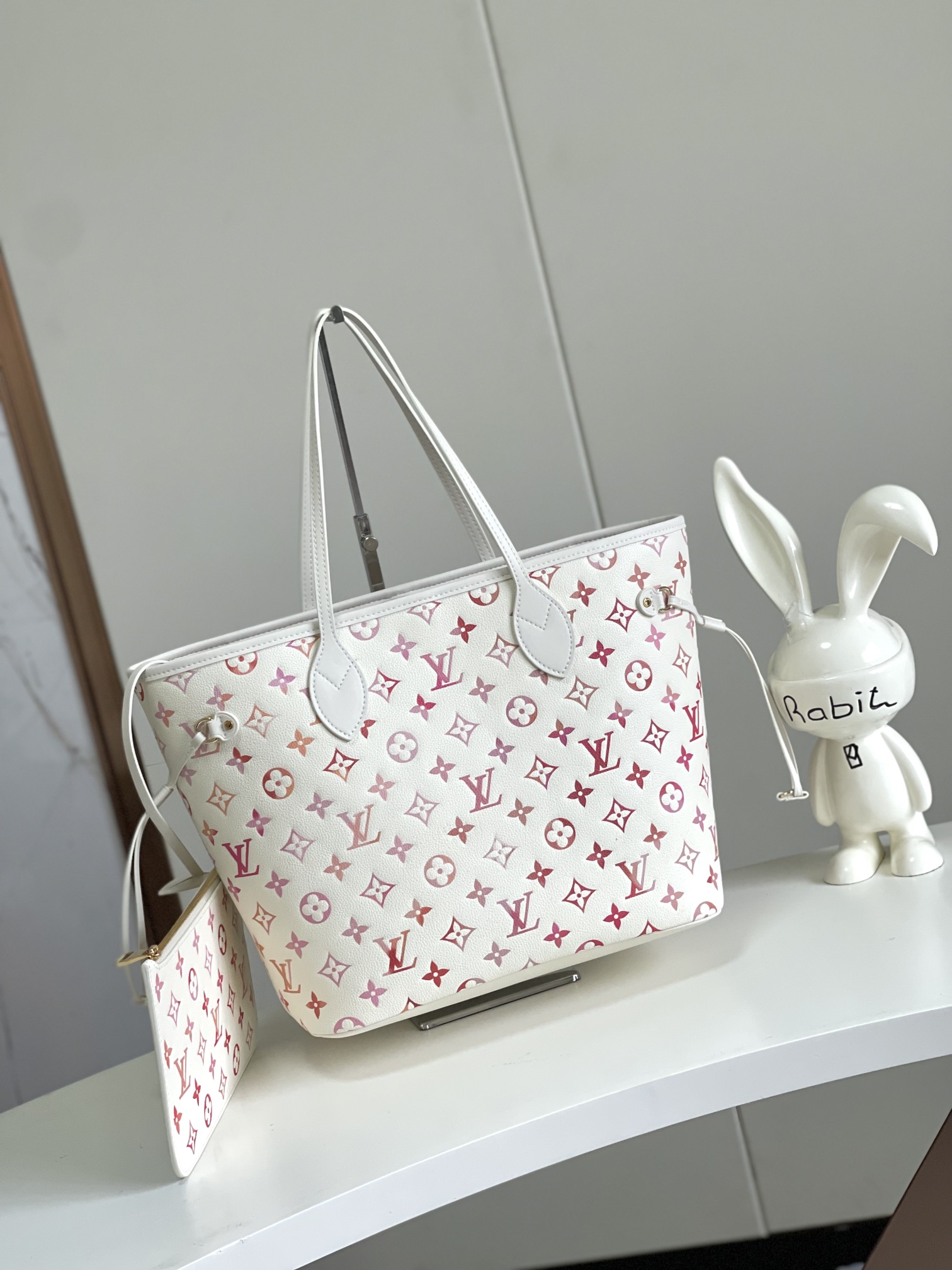 Louis Vuitton LV Neverfull Handbags Tote Bags New Designer Replica
 Red Printing Empreinte​ m47080