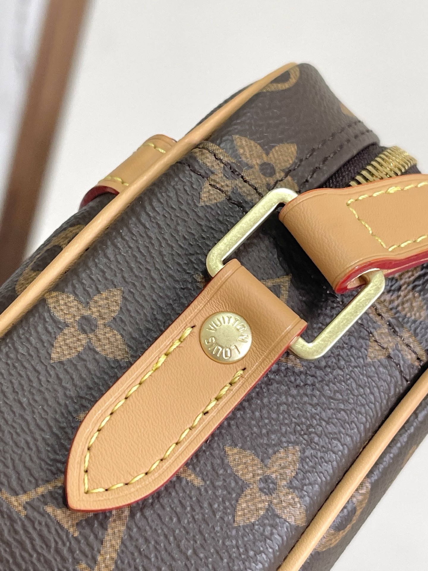 【海原外单 独实家拍】M51276老花小号 Vintage中古相机包系列 斜挎包,男女通用,经典的M