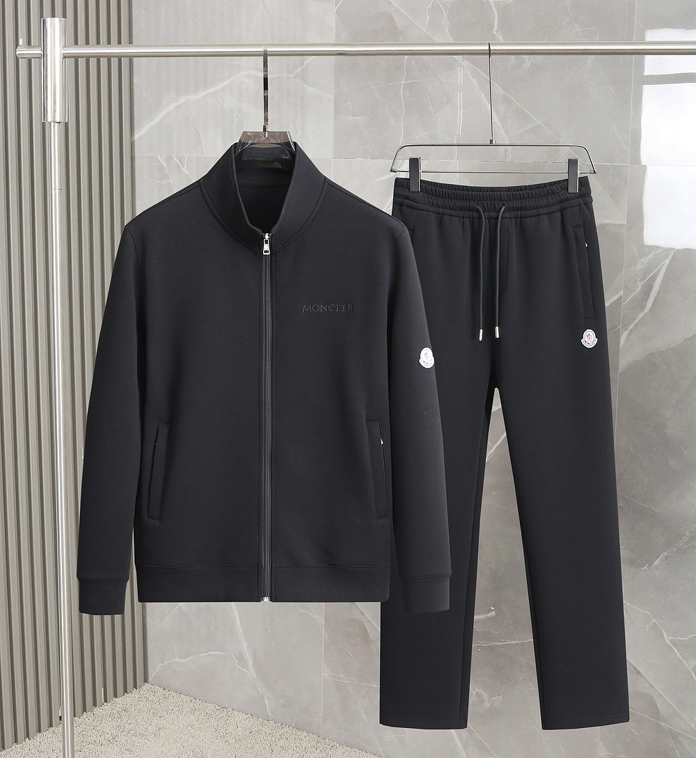 NO:597398,Meng Mouth Classic 2025 Autumn and Winter Casual Suit New Style, Selected and Exclusively Customized 350g High-end Fabric Embroidery Fine Workmanship Good Upper Body Shape Color: Black Royal Blue Code Number: M--XXXL Multi-Color 83212, Moncler, alexander wang19860909蒙口经典款2025年秋冬休闲套装新款,精选独家定制350g高端面料 刺绣 做工精细 上身版型好 颜色:黑色 宝蓝 码数:M--XXXL 多颜色83212,,Moncler,alexander wang,Men's clothing