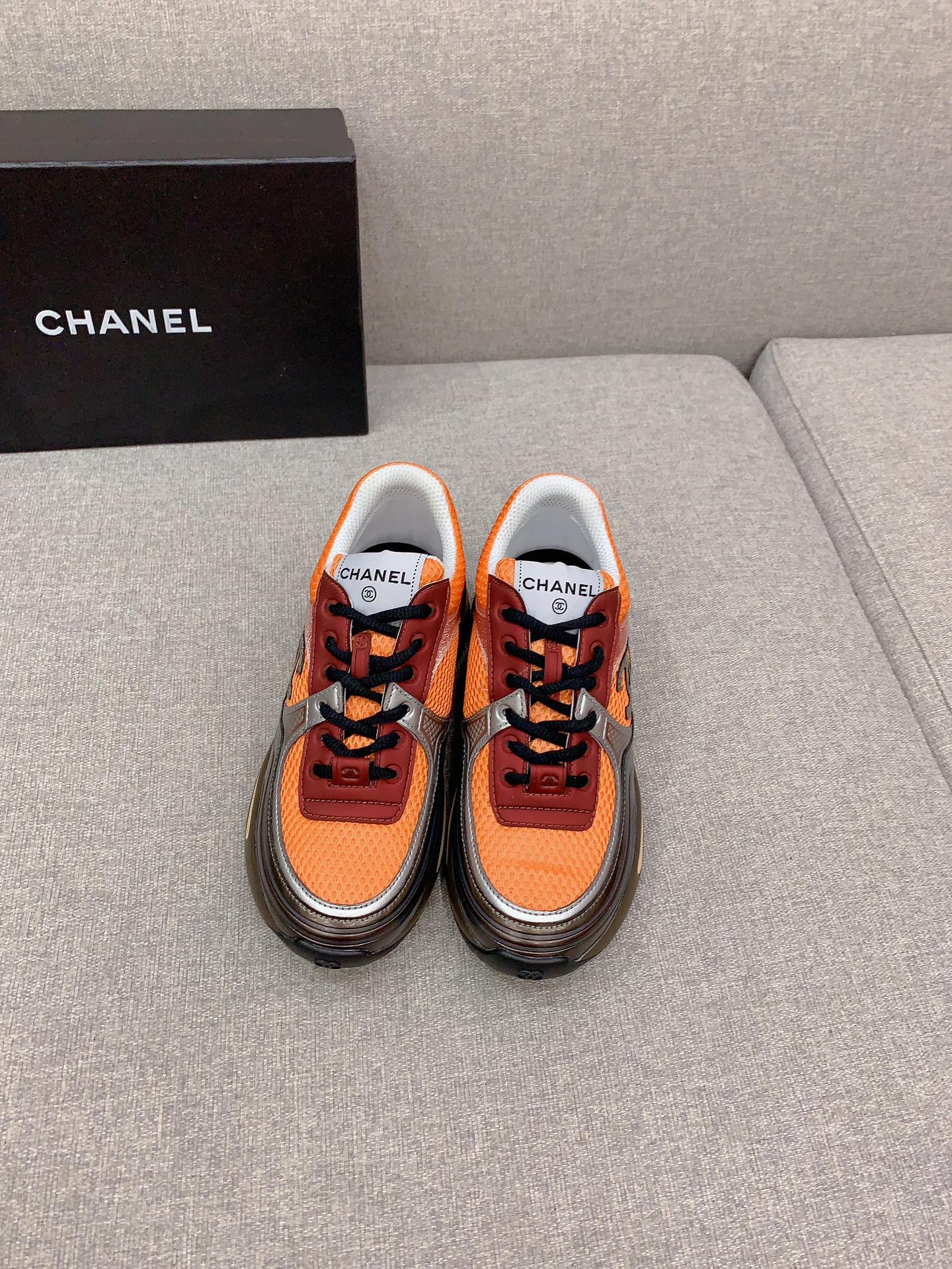 NO:252109,CHANE* latest catwalk thick-soled sneakers, super popular silver horn king series, extremely sharp-fitting legs instantly, multi-color optional Size 35-39 (40 41 42 custom made), casual shoes/sports, chanel, alexander wang, sneakers19860909CHANE*最新走秀款厚底运动鞋 超火的银角大王系列 上脚绝绝子 瞬间拉长腿部线条 多色可选 尺码35-39（40 41 42定做）,休闲鞋/运动鞋,chanel,alexander wang,sneakers,Women's Shoes