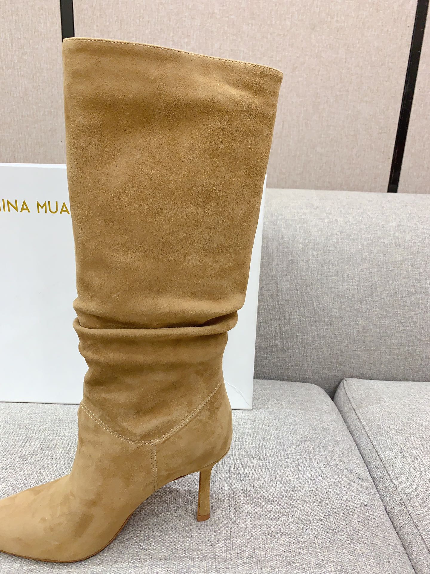 New High and Long Boots by Amina Muadd: 8.5cm Tall, Sizes 35-39 - 图片 6