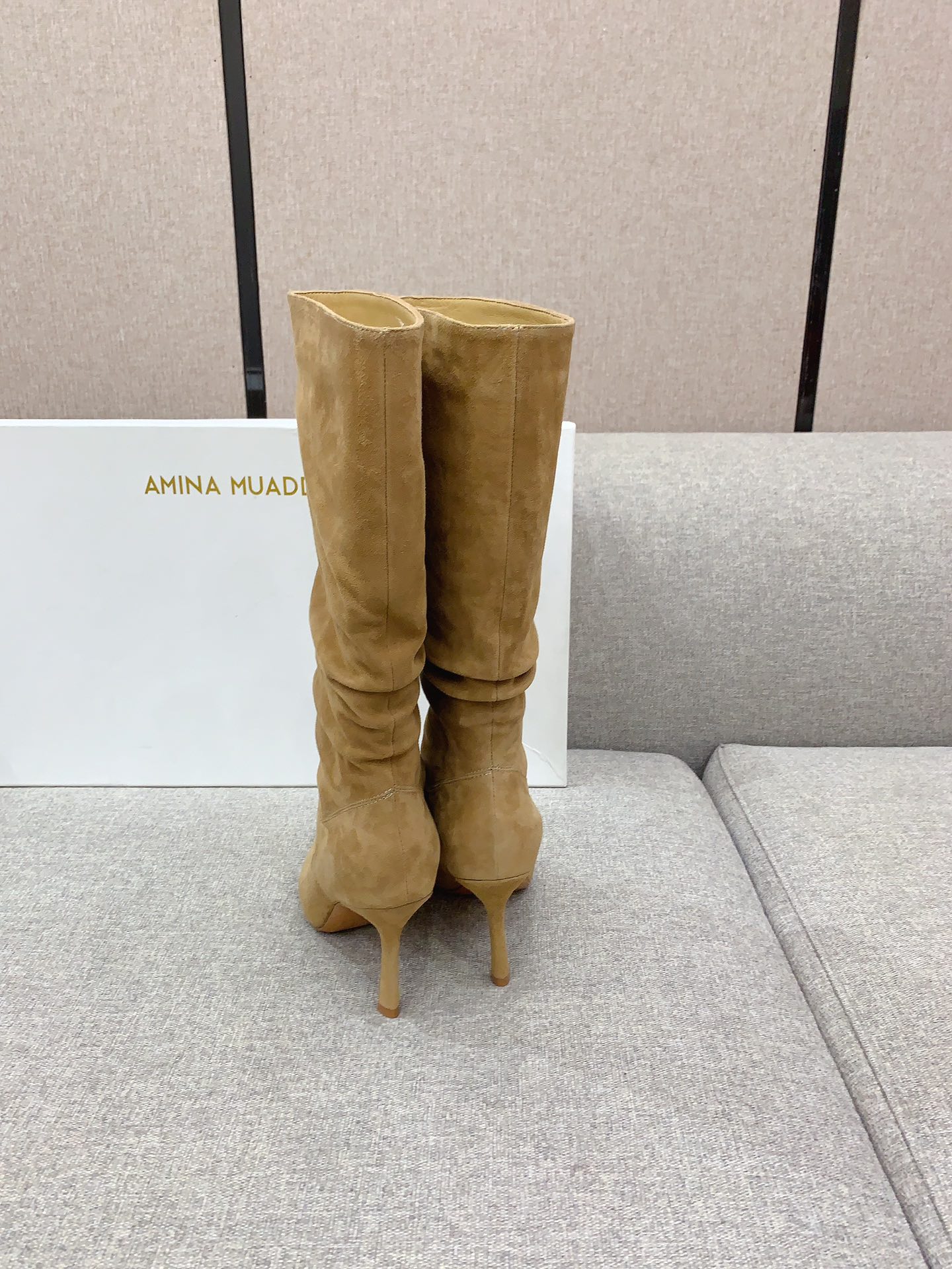 New High and Long Boots by Amina Muadd: 8.5cm Tall, Sizes 35-39 - 图片 4