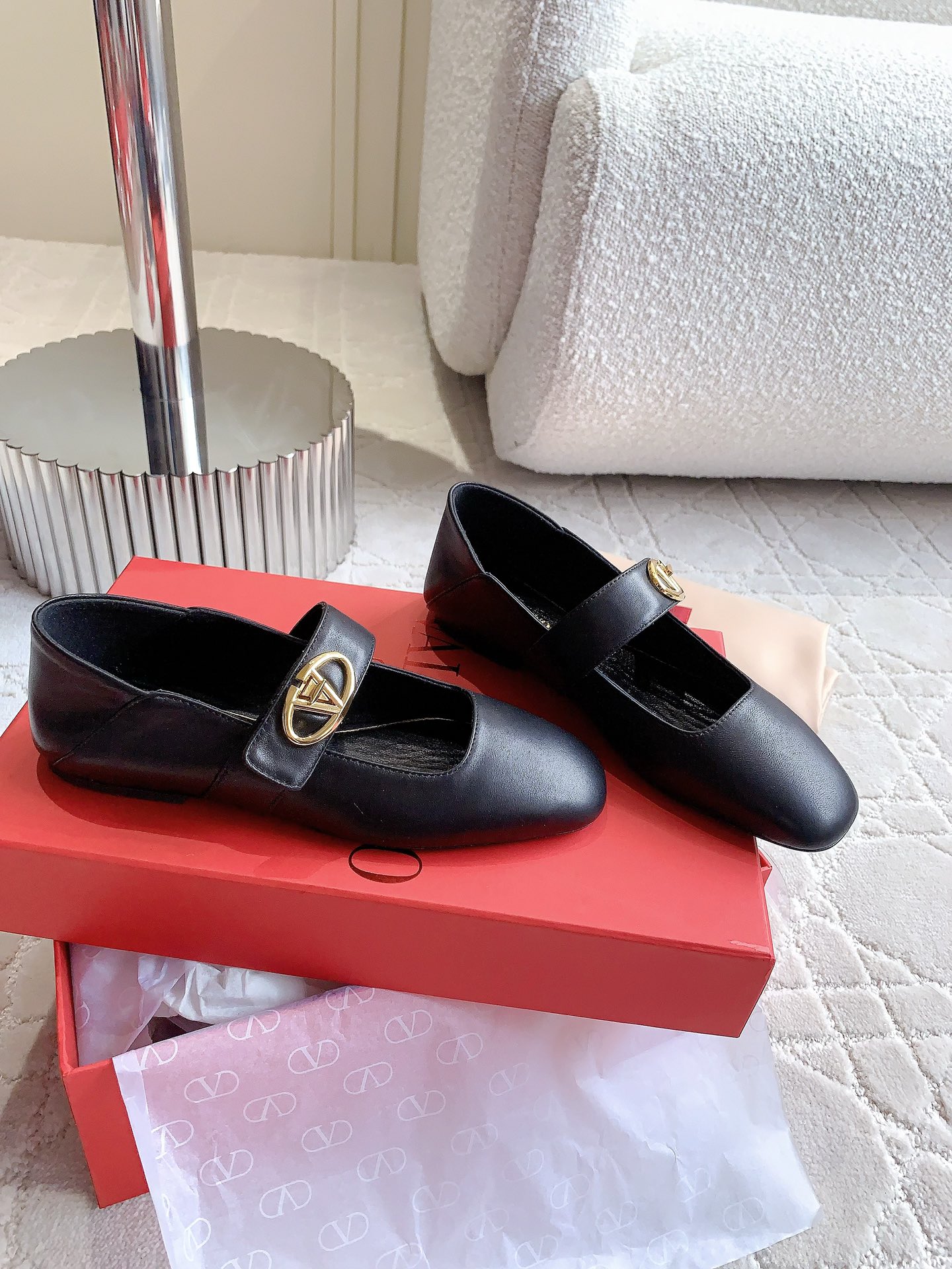 Valentin’s New Mary Jane Flats: Bright, Sweet, Cool, Perfect, Italian Skins, Size 35-39 - 图片 4