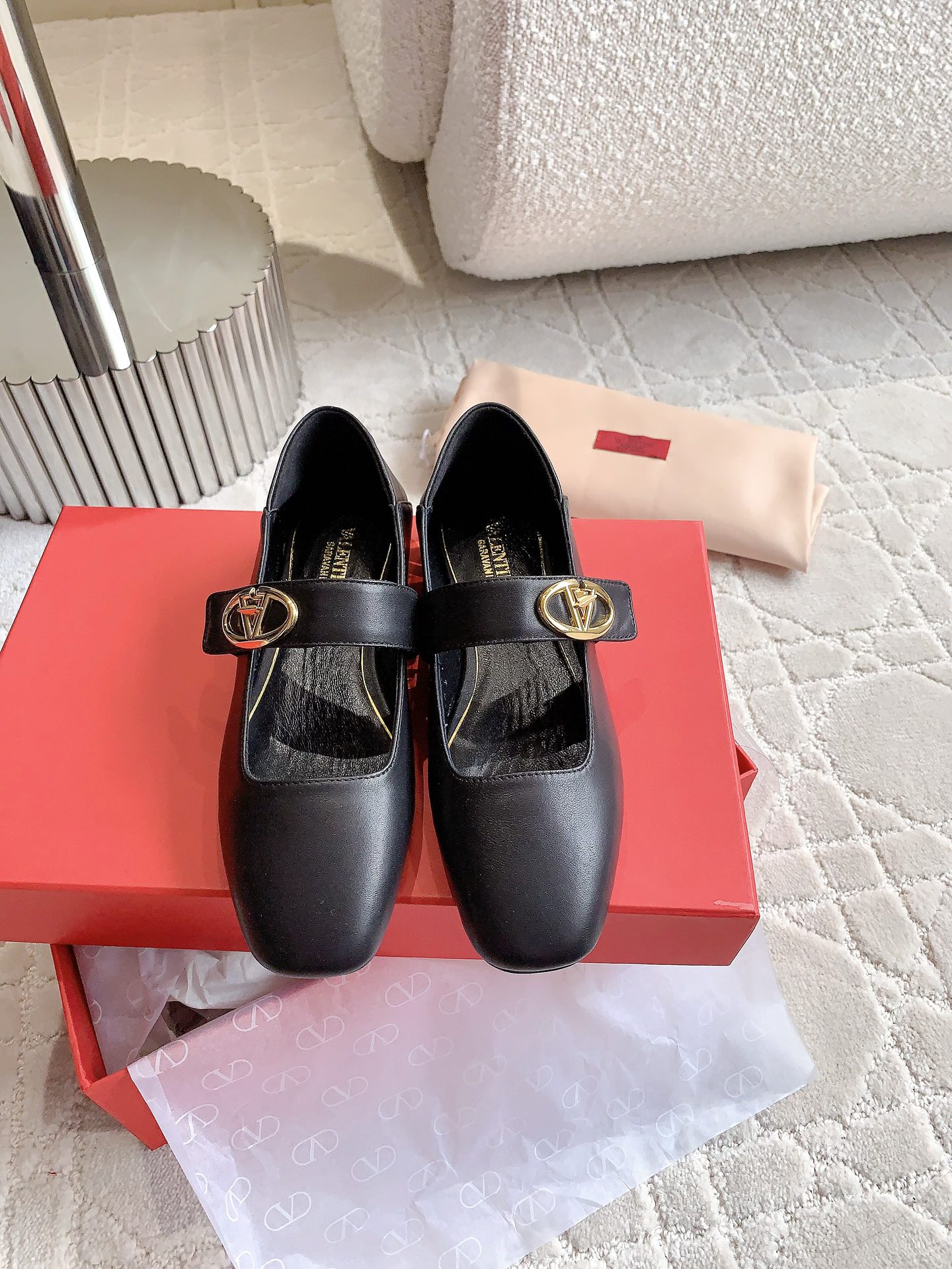Valentin’s New Mary Jane Flats: Bright, Sweet, Cool, Perfect, Italian Skins, Size 35-39 - 图片 3