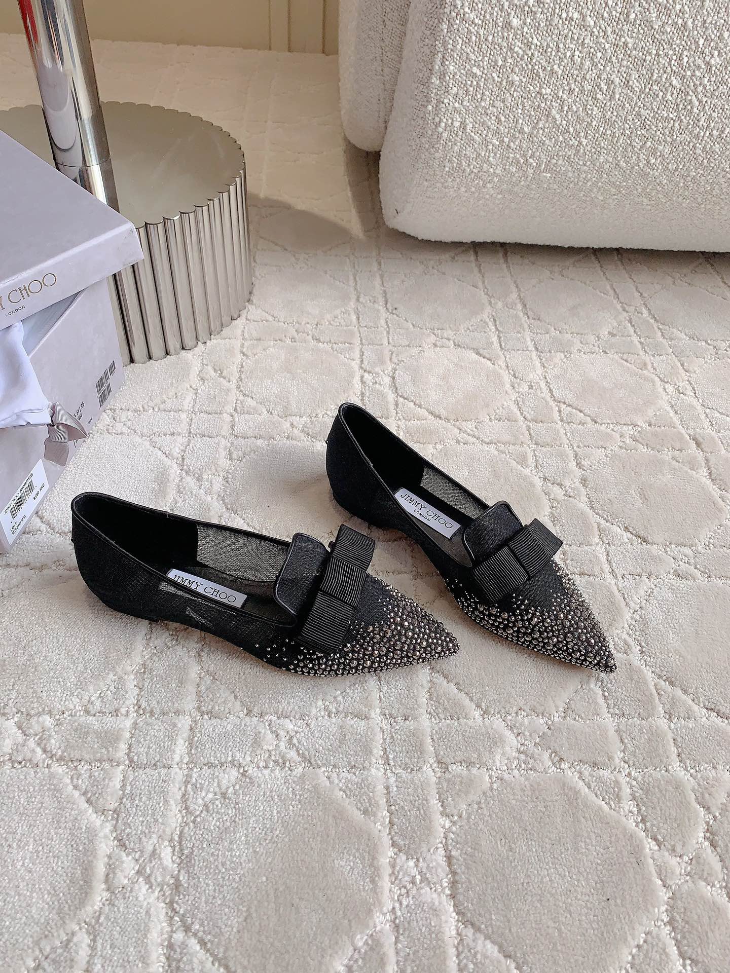 New Jimmy Choo Water-Drilling Shoes: Custom Veils, Top Quality, Original Design - 图片 4