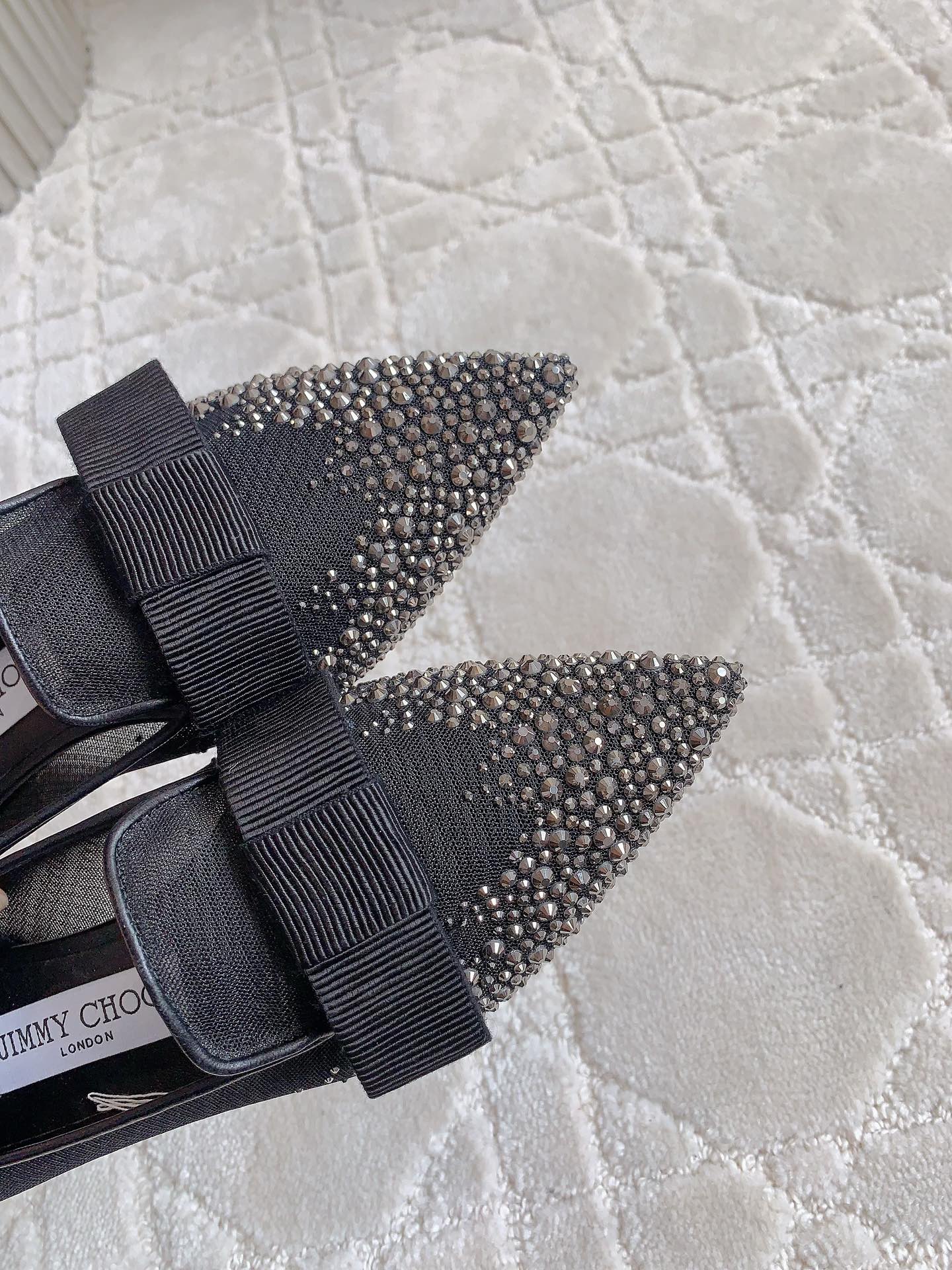 New Jimmy Choo Water-Drilling Shoes: Custom Veils, Top Quality, Original Design - 图片 5