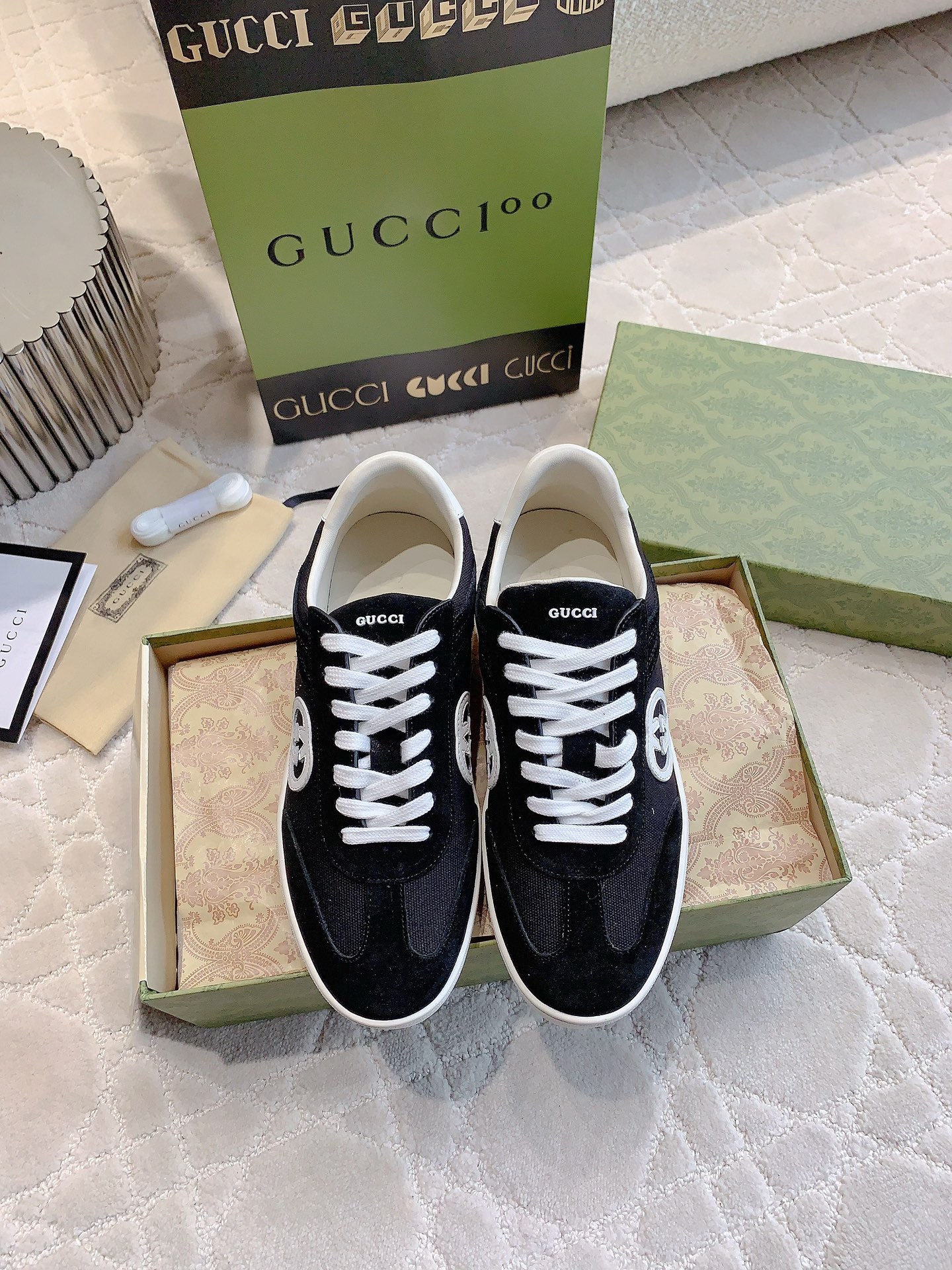 Gucci qualité du miroir
 Chaussures Décontractées Unisexe Vintage Peu importe