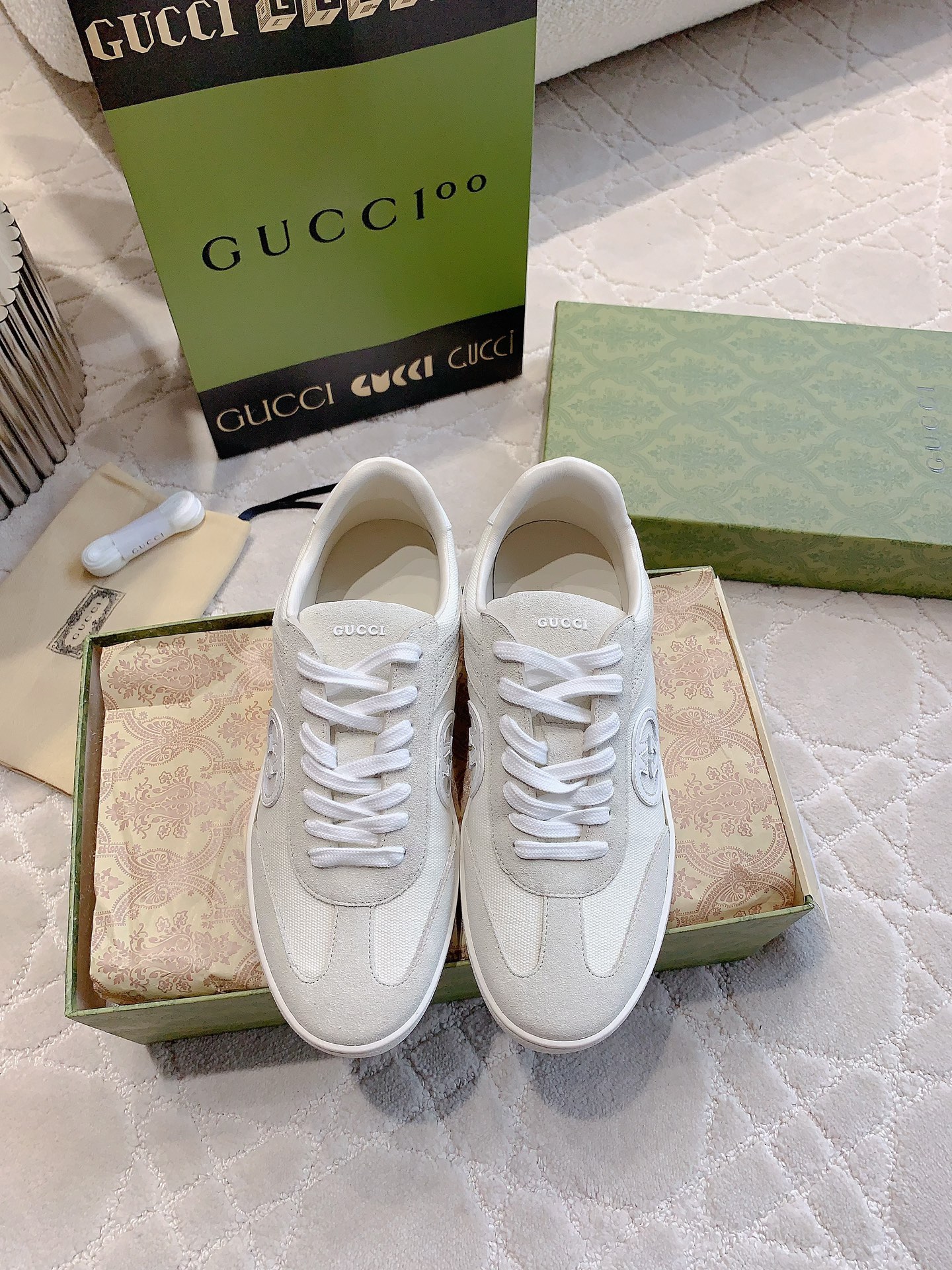 Gucci Chaussures Décontractées Unisexe Vintage Peu importe