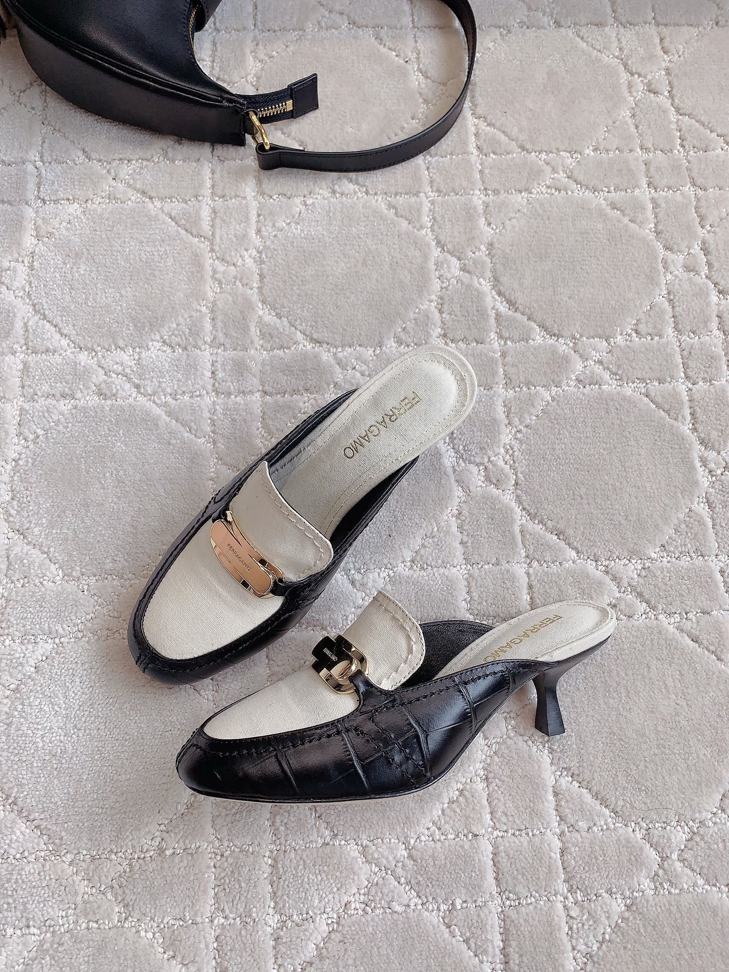 Ferragam’s Elegant Half-Shoe: 588, Oxen Skin, Italian Leather, Size 35-39 - 图片 8