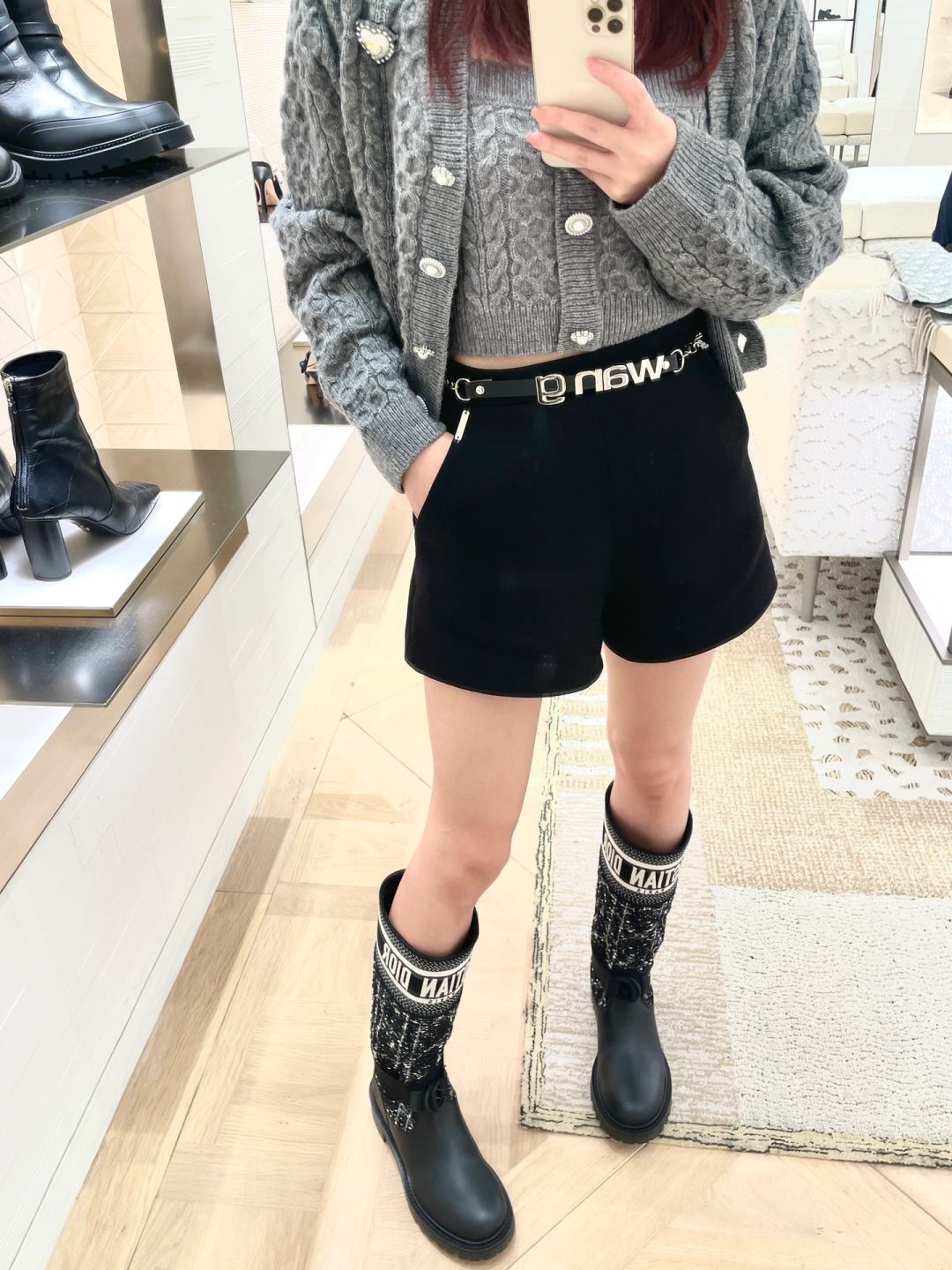 NO:460585,foot demonstration, boots, boots19860909上脚示范,靴子,boots,Women's Shoes