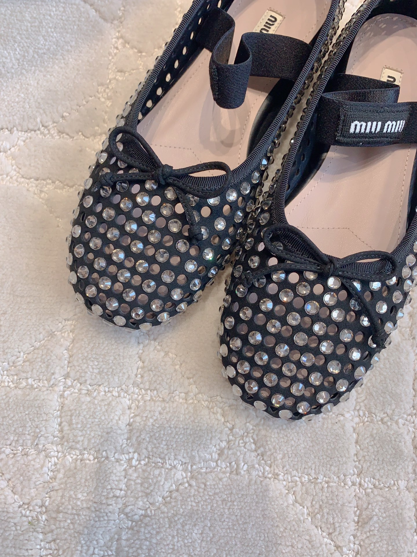 Luxurious Drill Ballet Shoes: Miu’s Dream Shoes in Size 35-39. - 图片 5