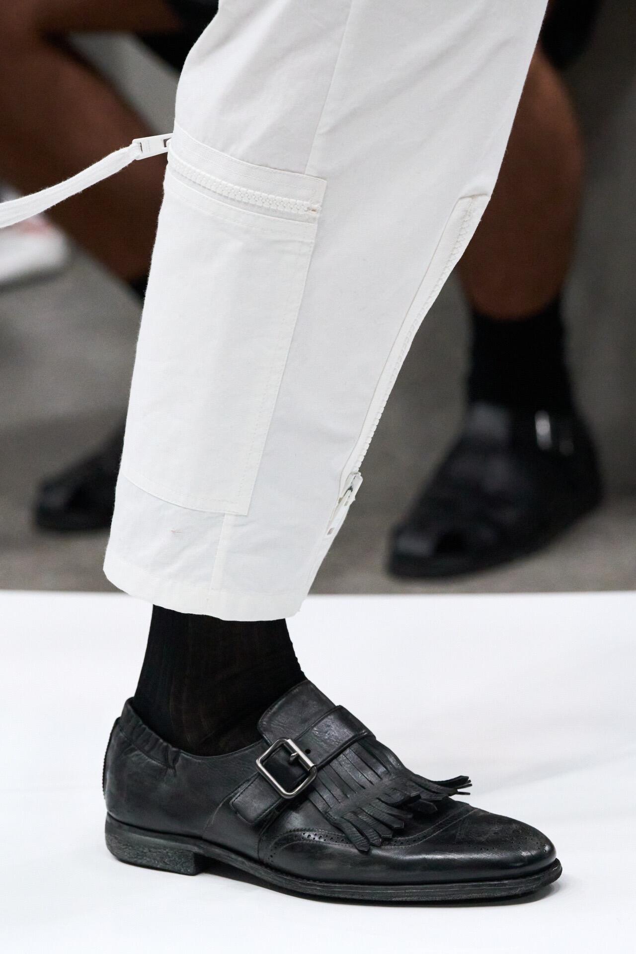 NO:252145,Leg-mounted demonstration, semi-torque single shoes19860909上脚示范,半拖单鞋,Women's Shoes