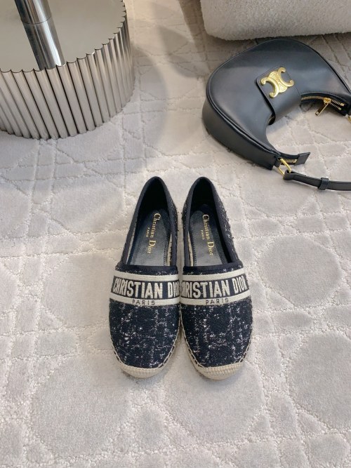 Dior Women's Espadrille Flats - Comfortable, Stylish Woven Design 1 Dior Women's Espadrille Flats - Comfortable, Stylish Woven Design