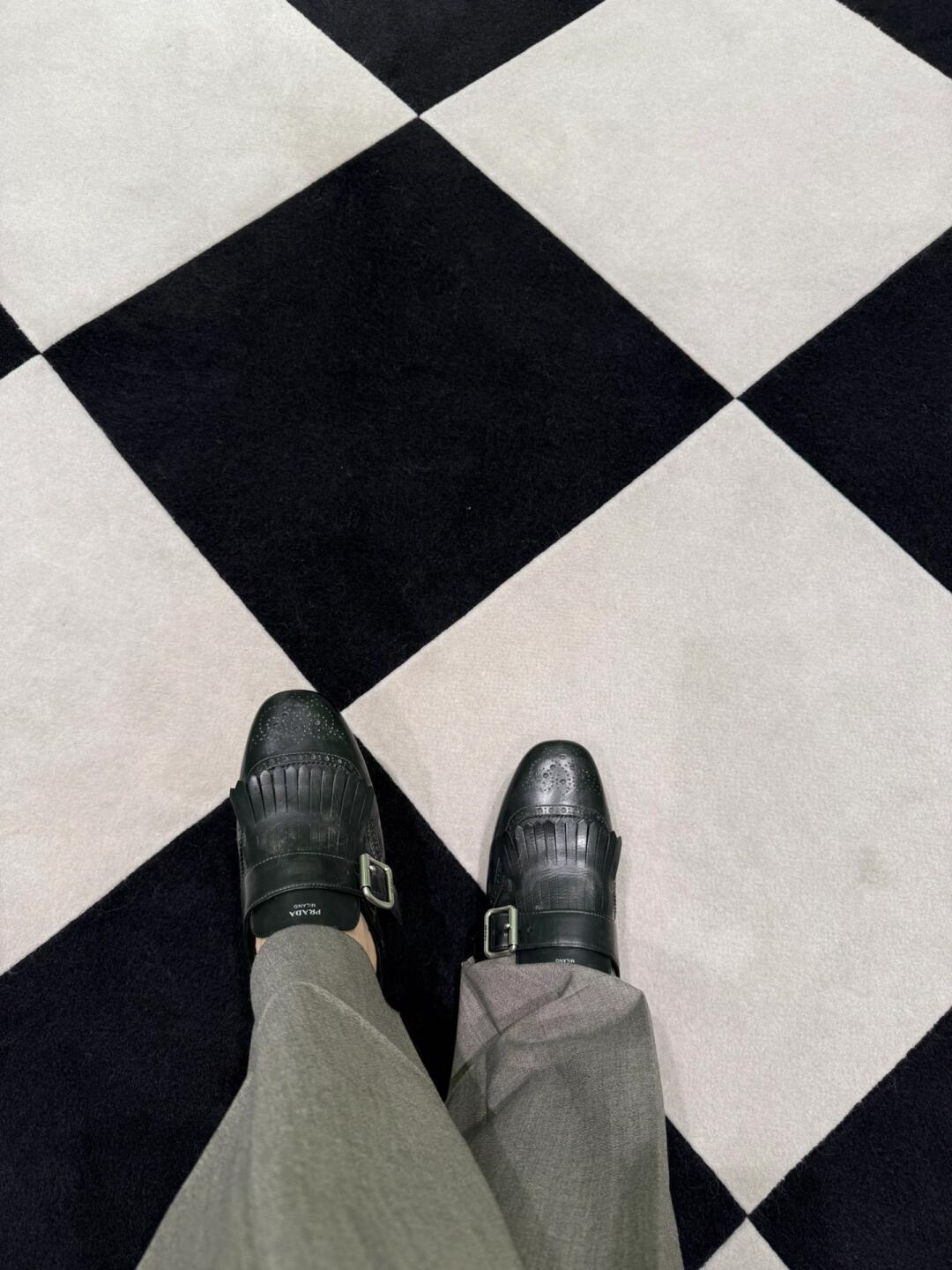 NO:252137,Leg-mounted demonstration, semi-torque single shoes19860909上脚示范,半拖单鞋,Women's Shoes