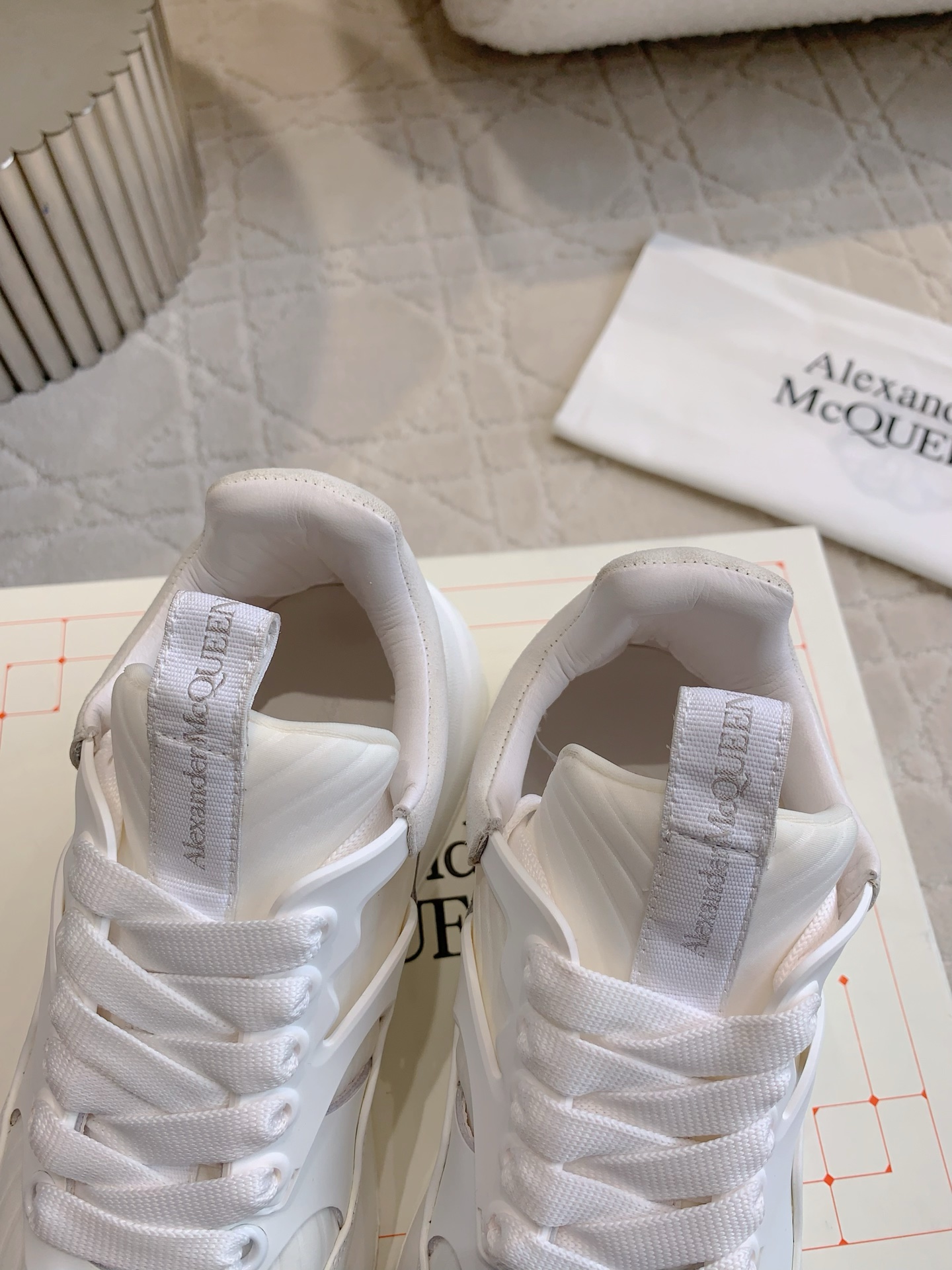 Top Quality Alexander McQUEE Leisure Shoes for Couples, Authentic Details, Various Sizes - 图片 6