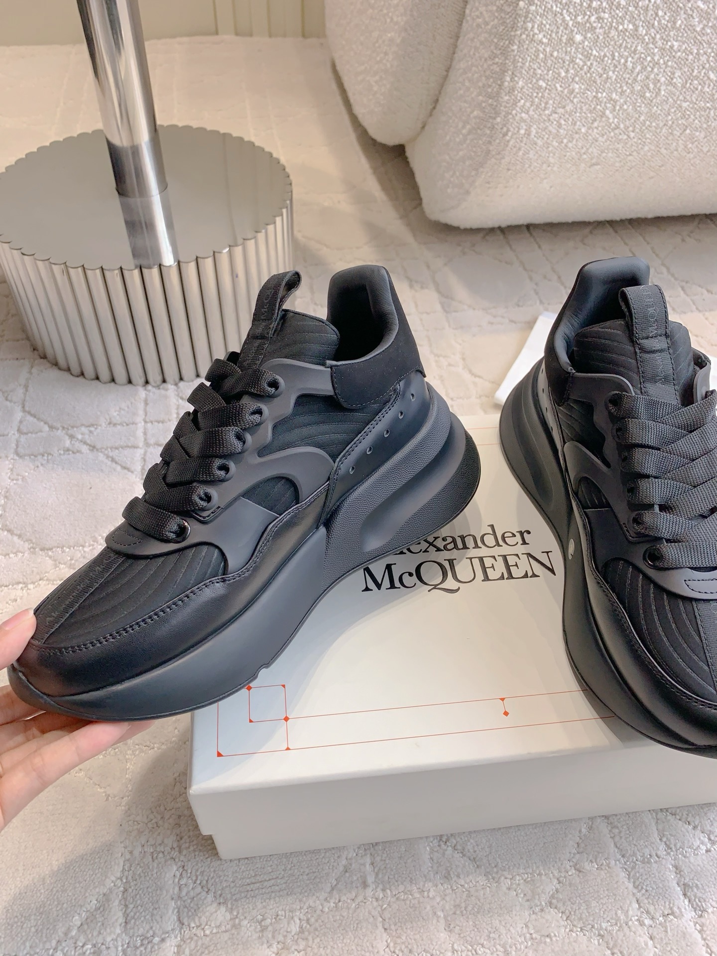 Top Quality Alexander McQUEE Leisure Shoes for Couples: P925 Female, P950 Male. - 图片 8