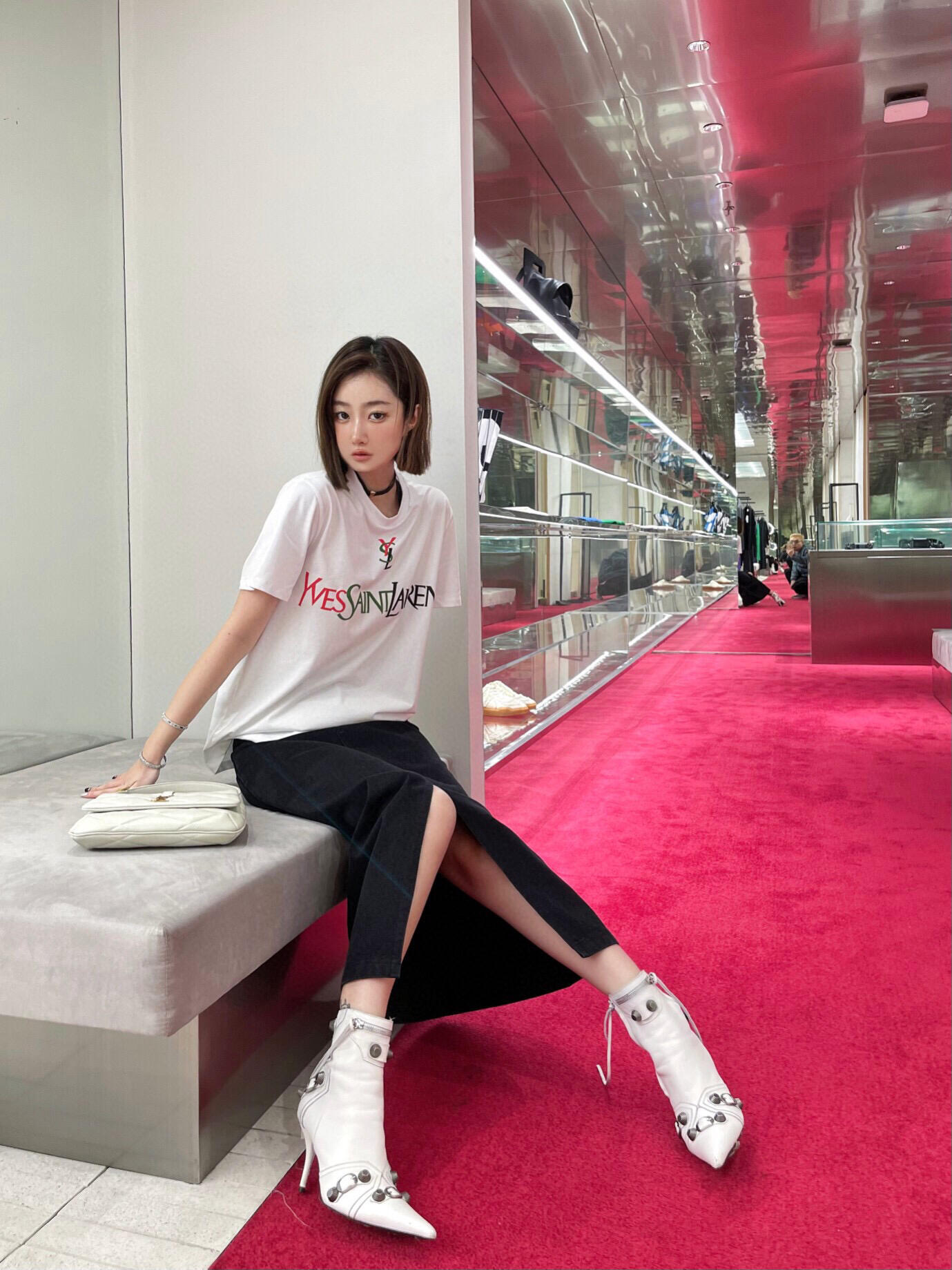 NO:230075,foot demonstration, boots, boots19860909上脚示范,靴子,boots,Women's Shoes