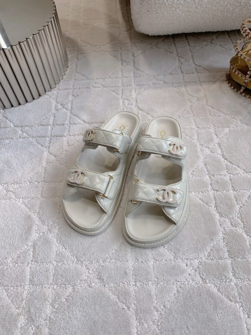 Chanel Classic Velcro Sandals, Top Quality, Simple and Versatile 1 Chanel Classic Velcro Sandals, Top Quality, Simple and Versatile