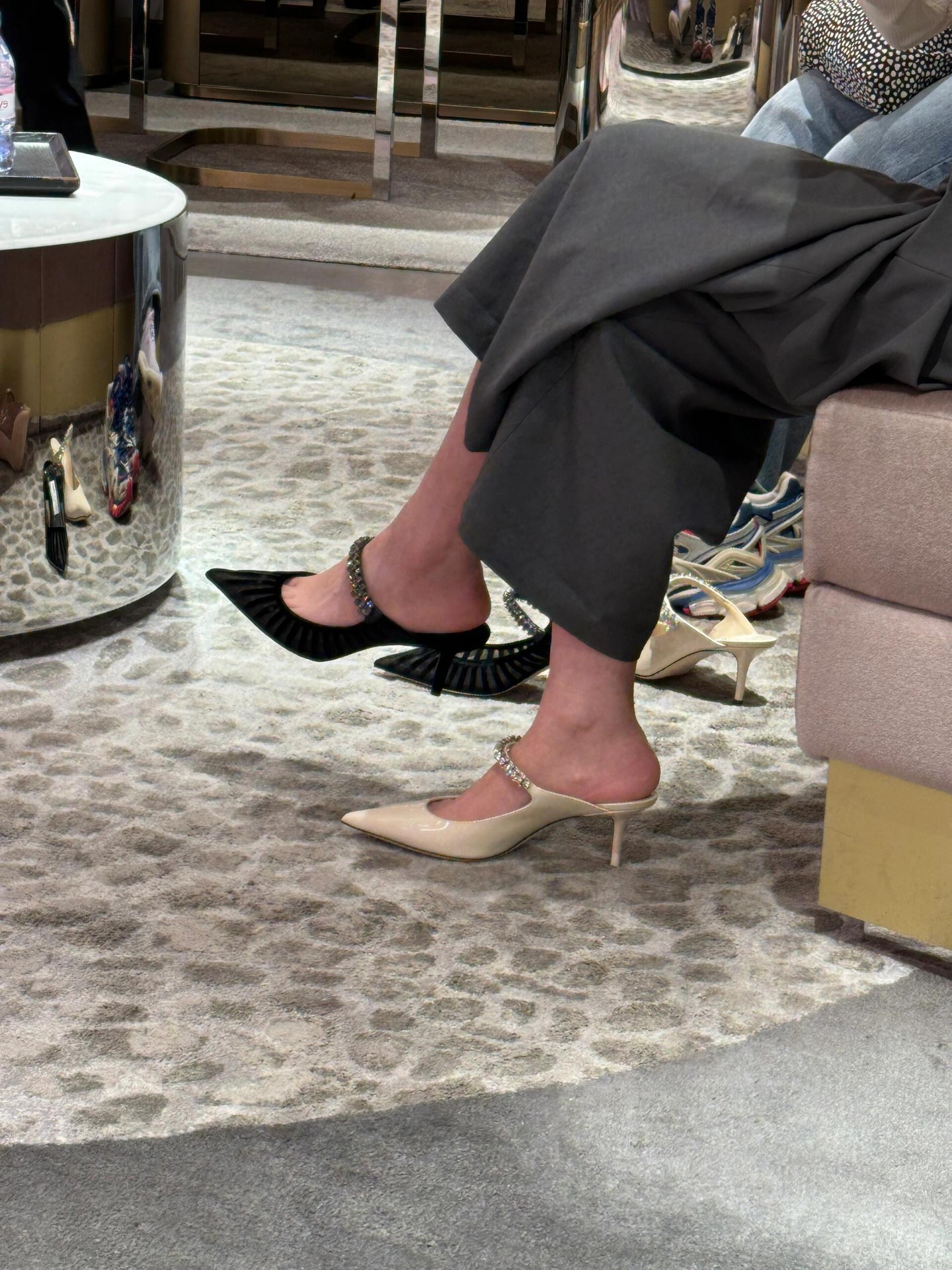 NO:391821,High heels19860909上脚示范,半拖高跟鞋,high heels,Women's Shoes