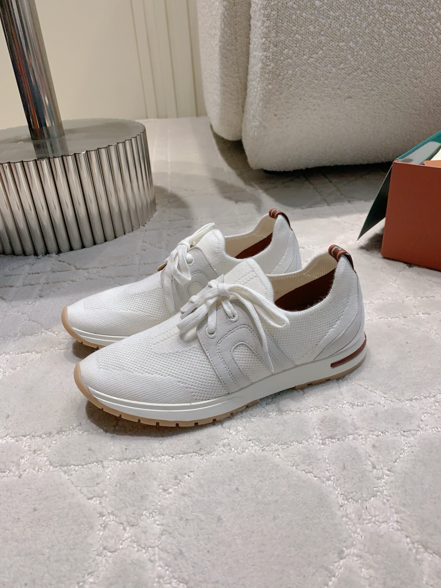 High-Quality Knitting Sneakers by Loro Pian* LP: Comfortable and Stylish Footwear for Daily Use