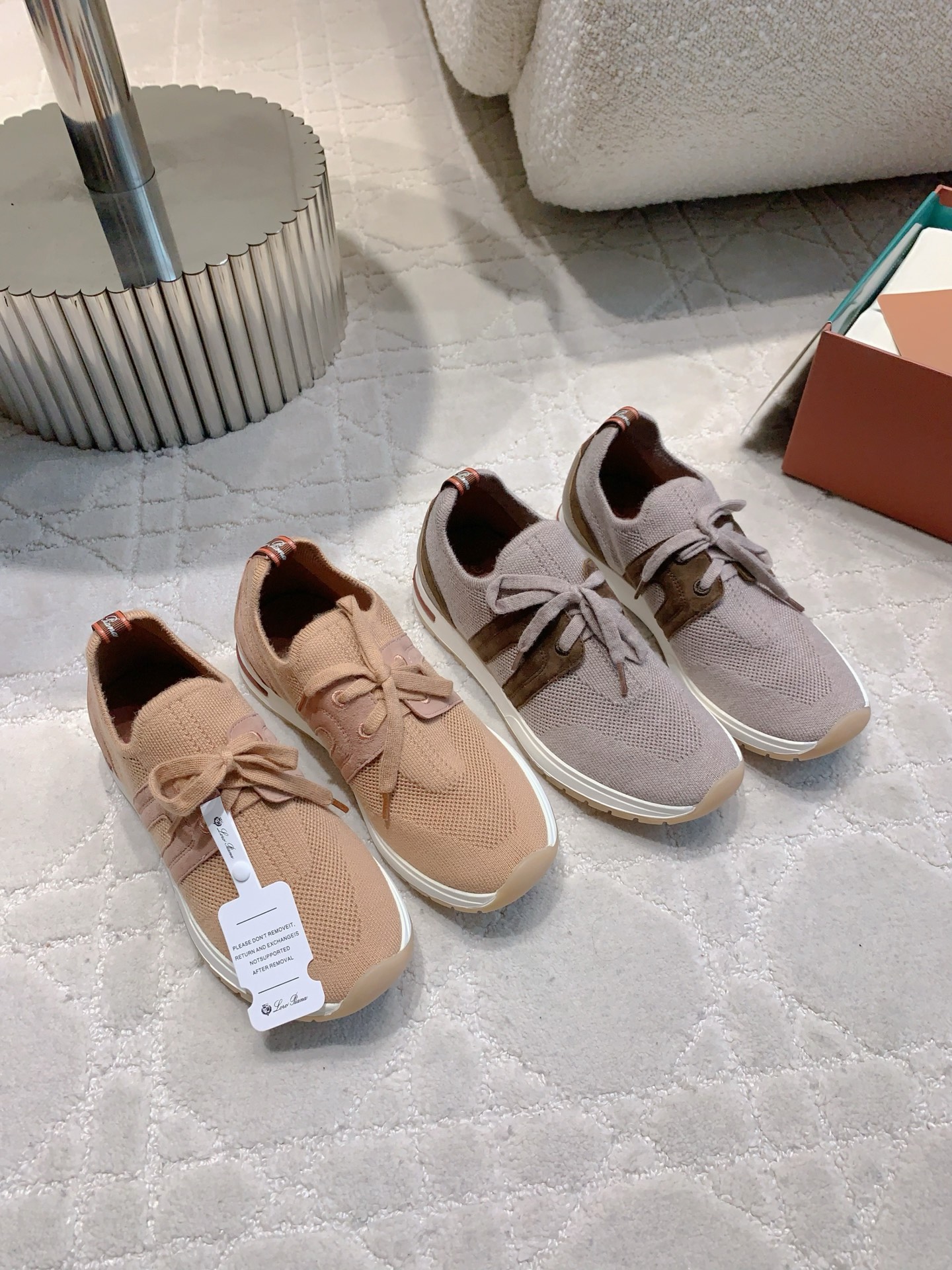 Loro Pian* LP’s High-Quality Knitting Sneakers for Comfortable Fashion Feet - 图片 2