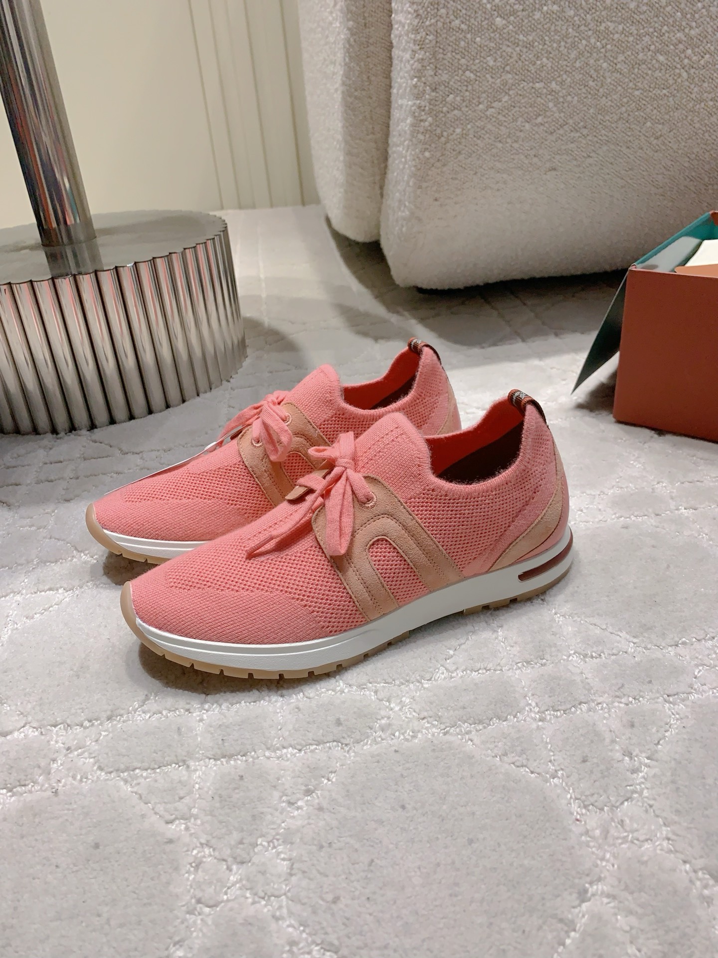 High-Quality Knitting Sneakers by Loro Pian* LP: Comfortable and Stylish Footwear for All - 图片 1