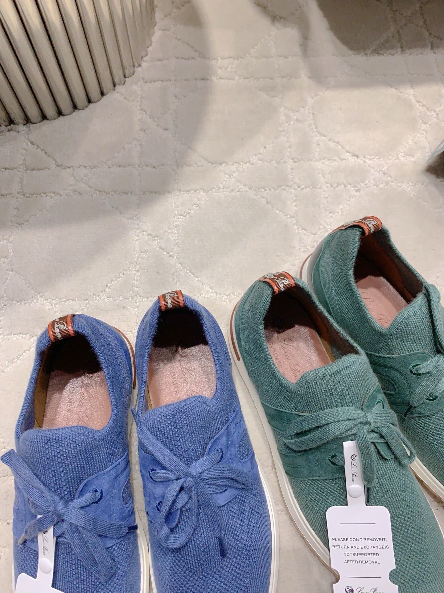 “Top-Quality Loro Pian* LP Knitting Sneakers: Fashionable, Comfortable, and Durable” - 图片 7