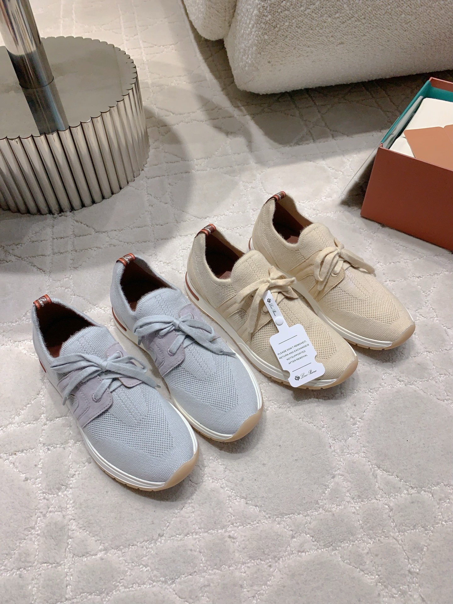 Loro Pian* LP’s High-Quality Knitting Sneakers: Comfortable Fashion for All Sizes - 图片 2