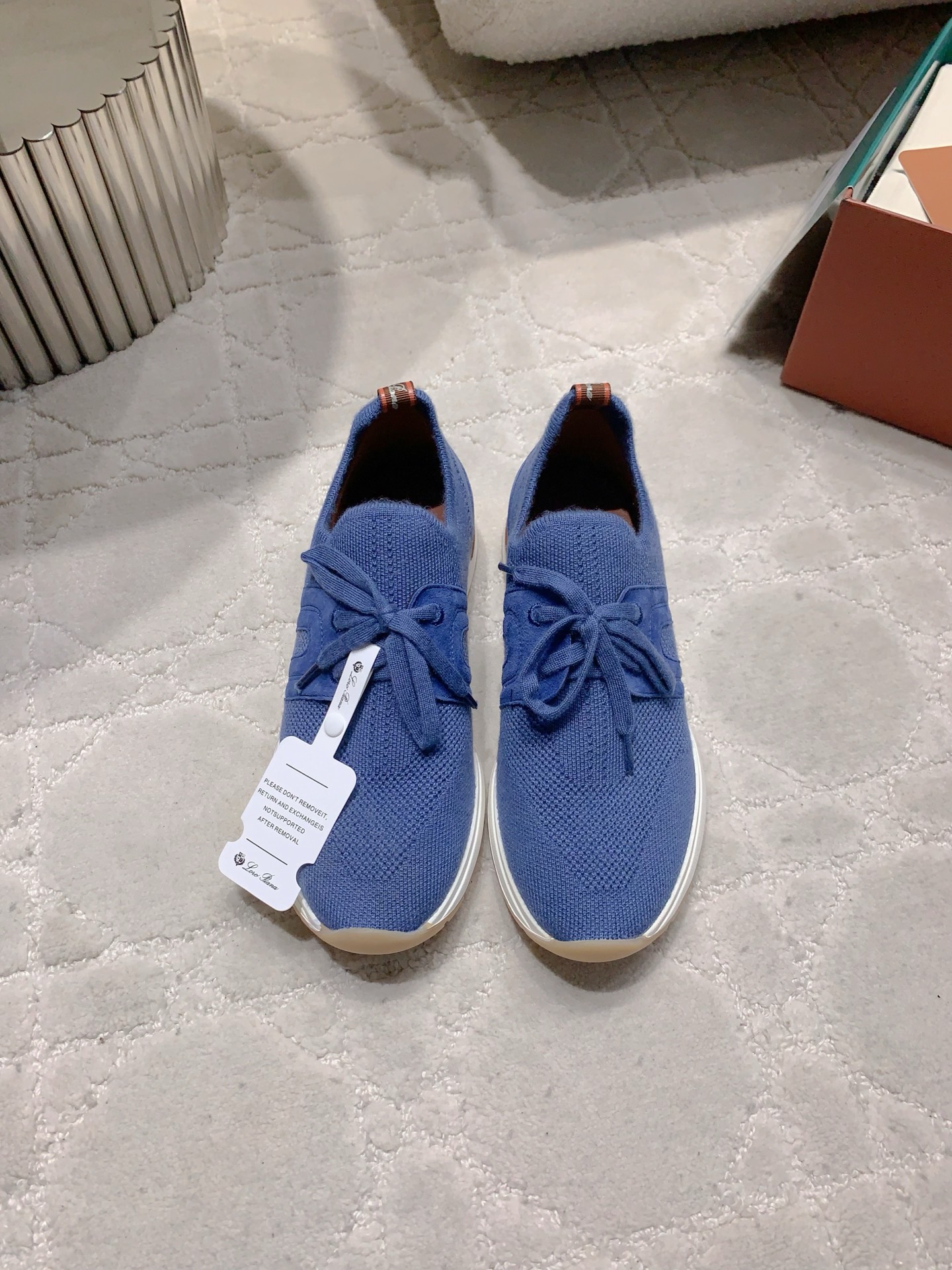 “Top-Quality Loro Pian* LP Knitting Sneakers: Fashionable, Comfortable, and Durable” - 图片 3