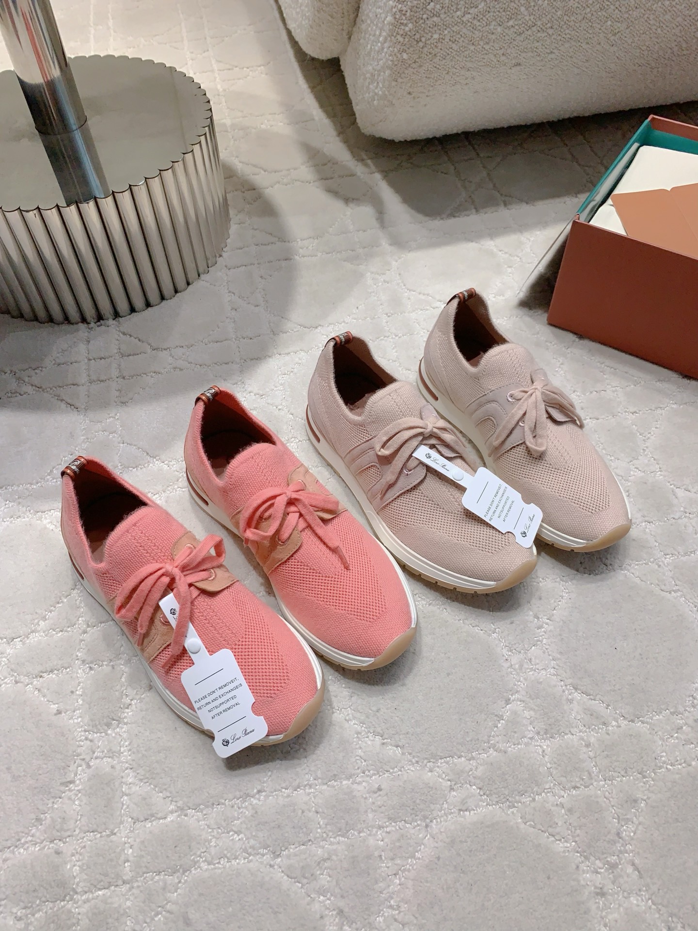 High-Quality Knitting Sneakers by Loro Pian* LP: Comfortable and Stylish Footwear for All - 图片 2