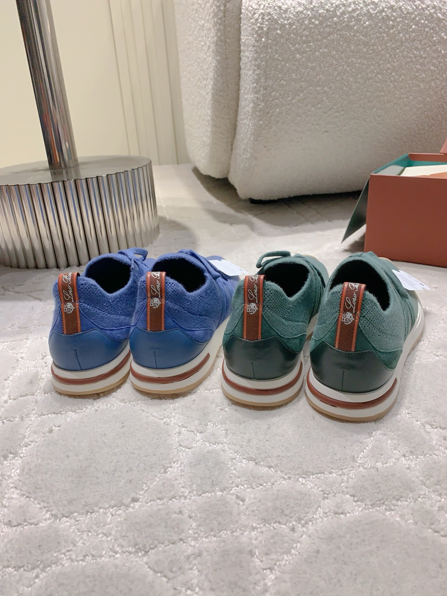 “Top-Quality Loro Pian* LP Knitting Sneakers: Fashionable, Comfortable, and Durable” - 图片 8