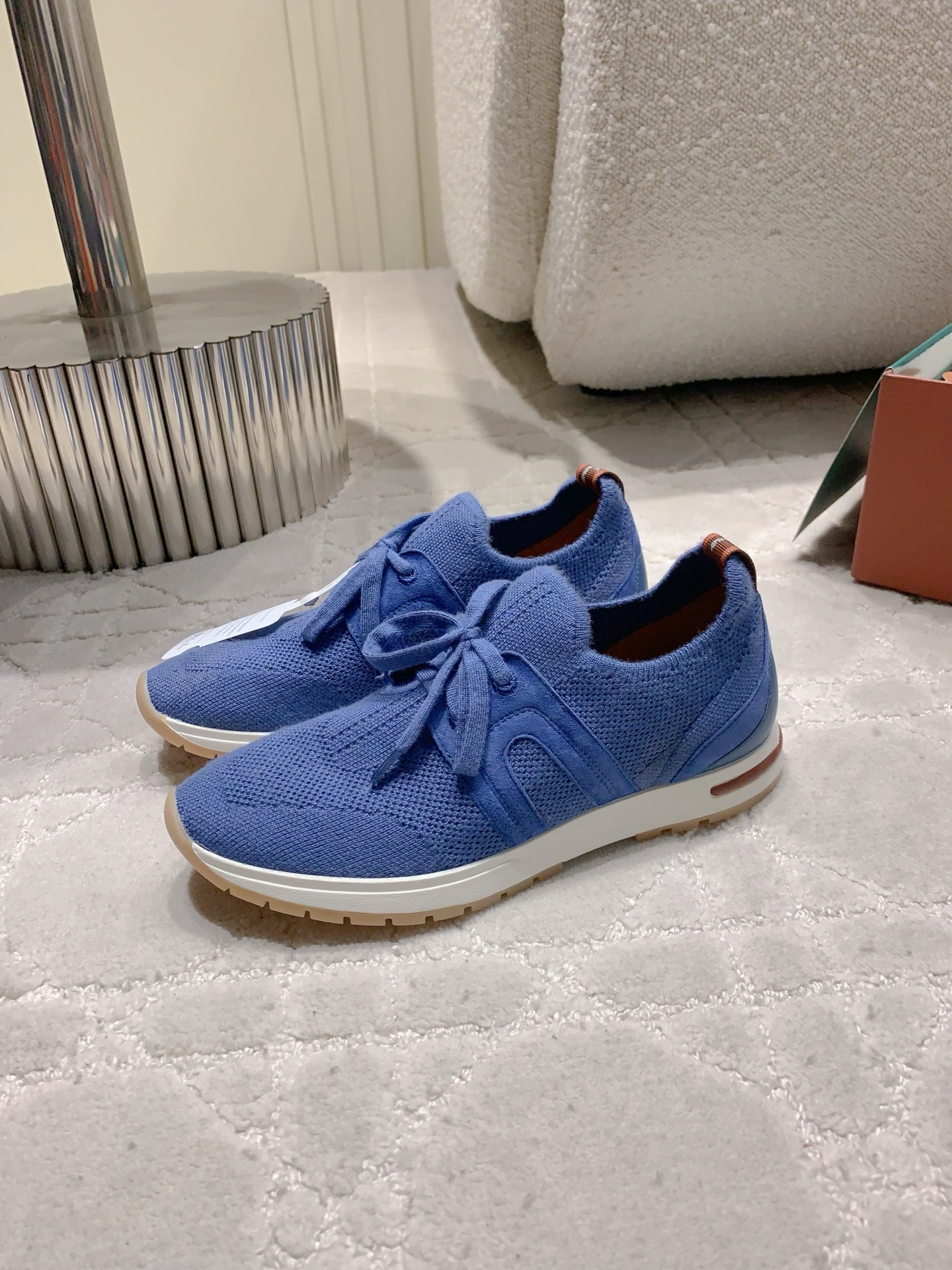 “Top-Quality Loro Pian* LP Knitting Sneakers: Fashionable, Comfortable, and Durable” - 图片 1