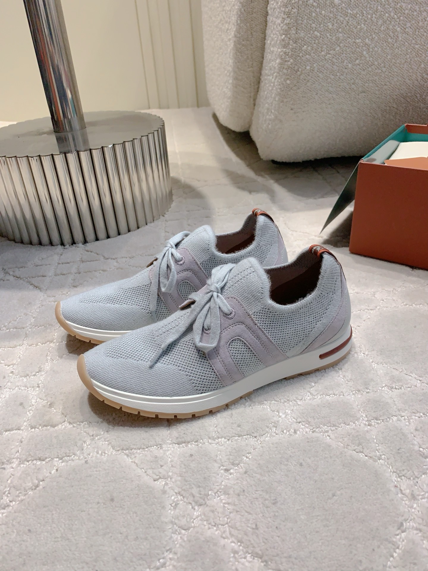 Loro Pian* LP’s High-Quality Knitting Sneakers: Comfortable Fashion for All Sizes - 图片 5