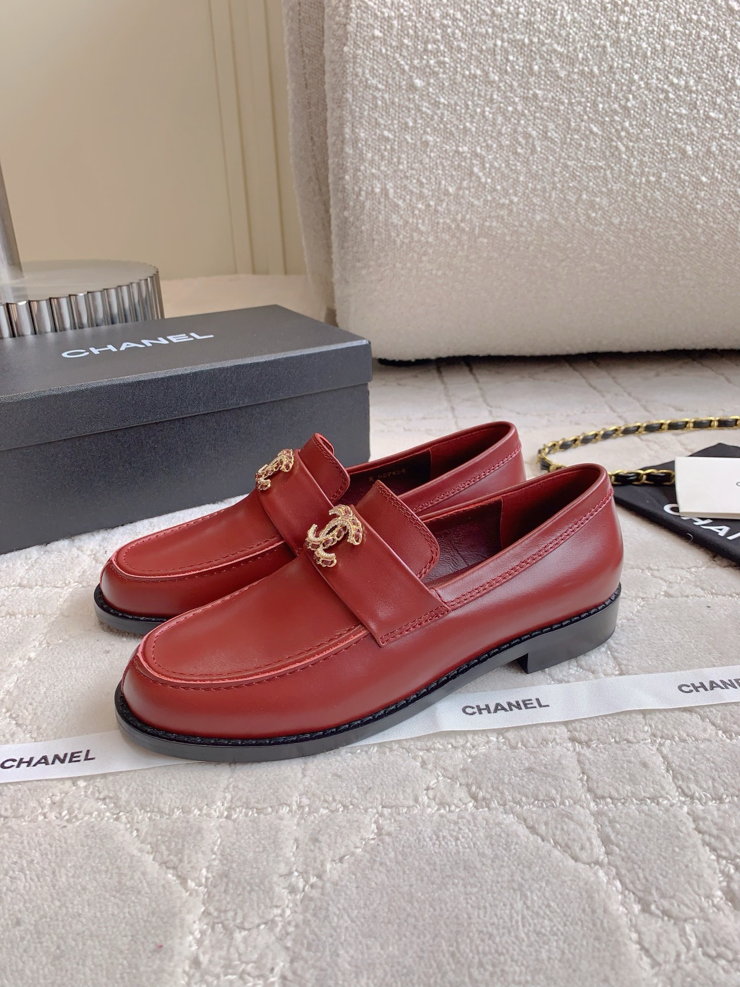 Chanel Loafers with Chain Detail - Classic & Timeless Design 3 i1750223134758 8855 0 1