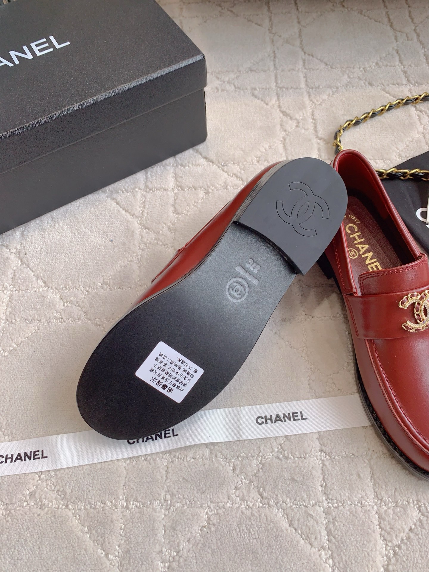 Chanel Loafers with Chain Detail - Classic & Timeless Design 10 i1750223134834 1648 0 7