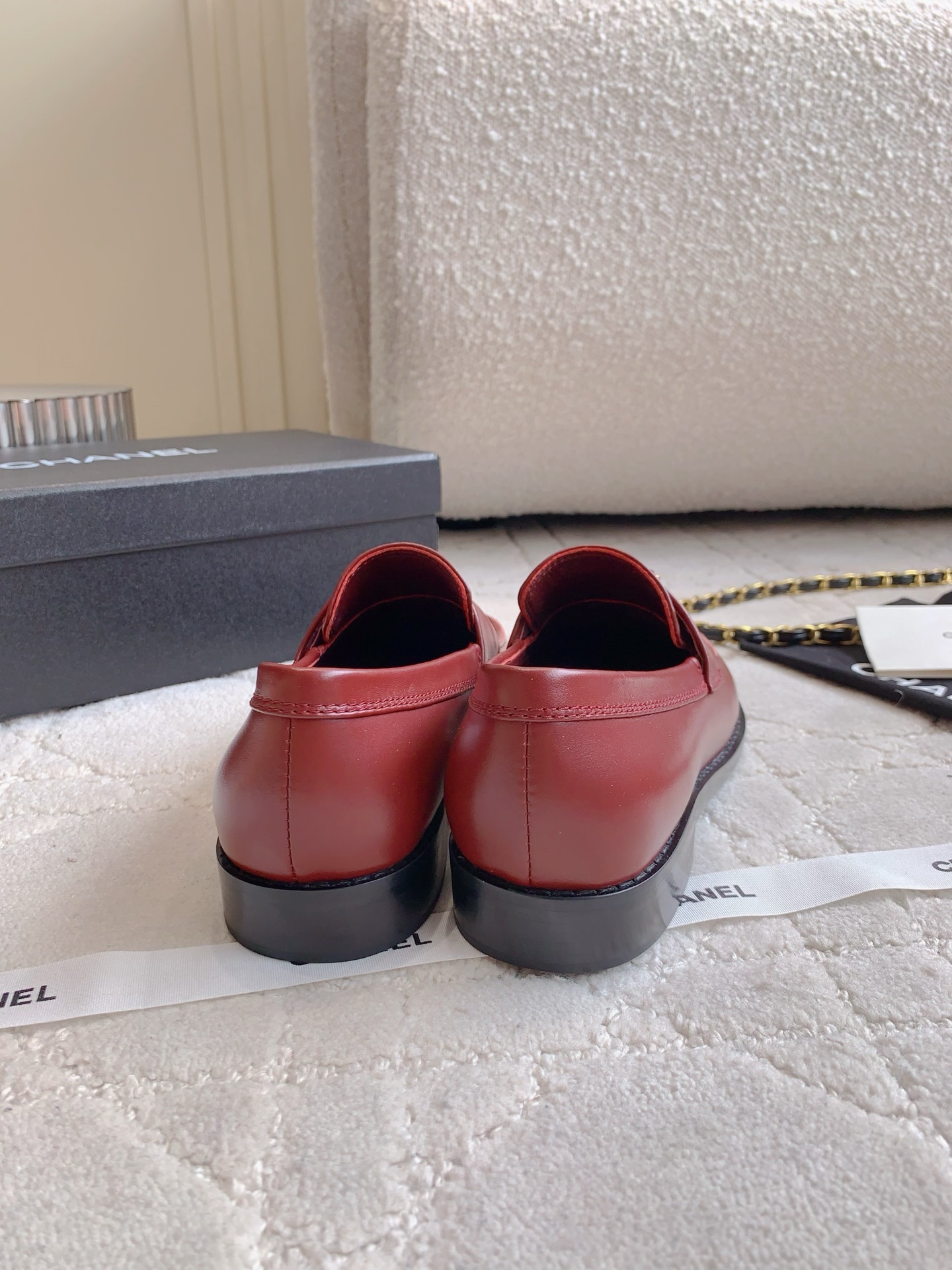 Chanel Loafers with Chain Detail - Classic & Timeless Design 9 i1750223205078 5156 0 8