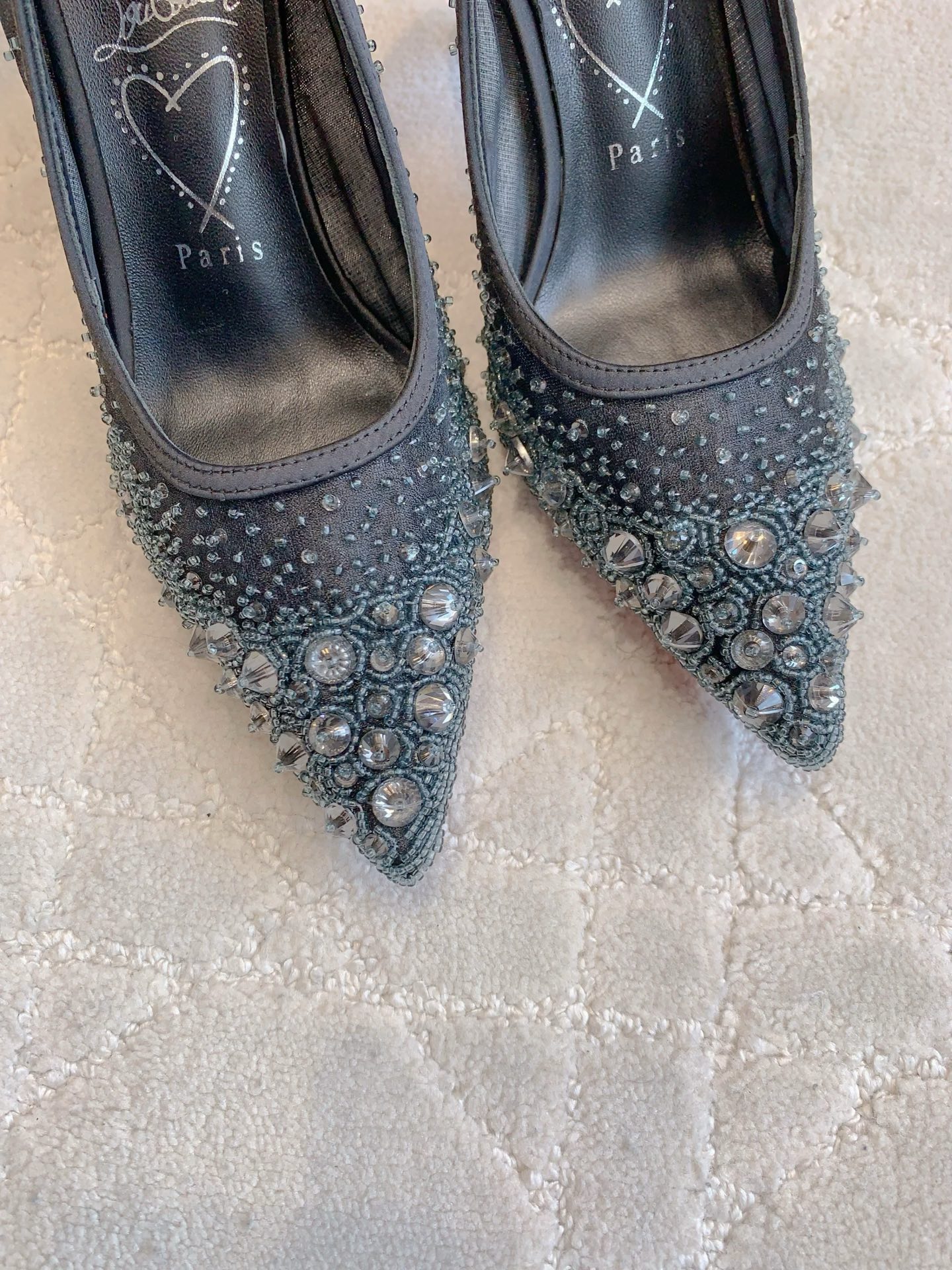 Luxury Handmade High-Heel Shoes by Christian Louboutin: P864 and P912 - 图片 4