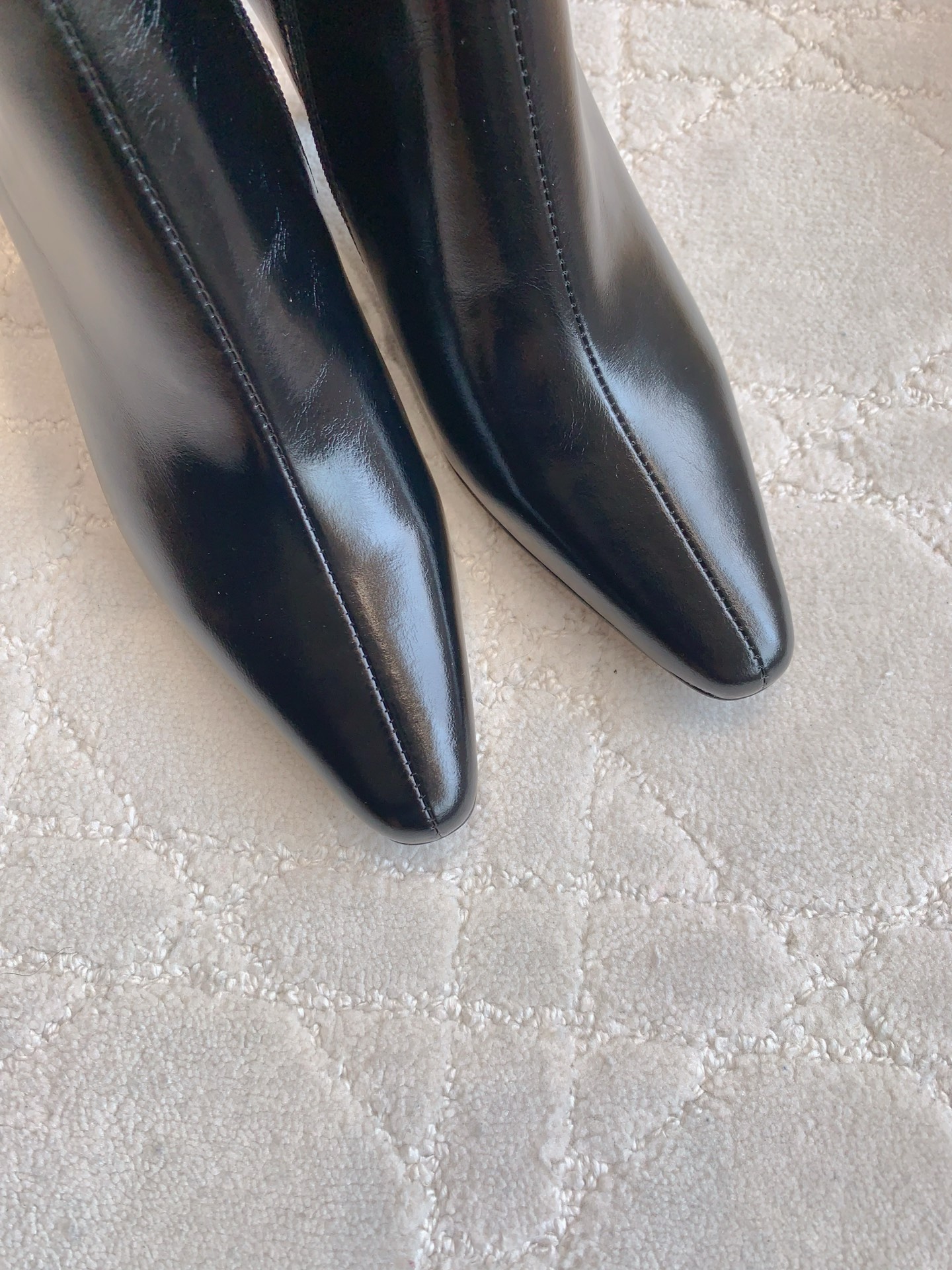 High-Quality Classic Heels and Ankle Boots: Top-of-the-Shoe Pelts, 7.5 cm Tall, Sizes 35-39 - 图片 5