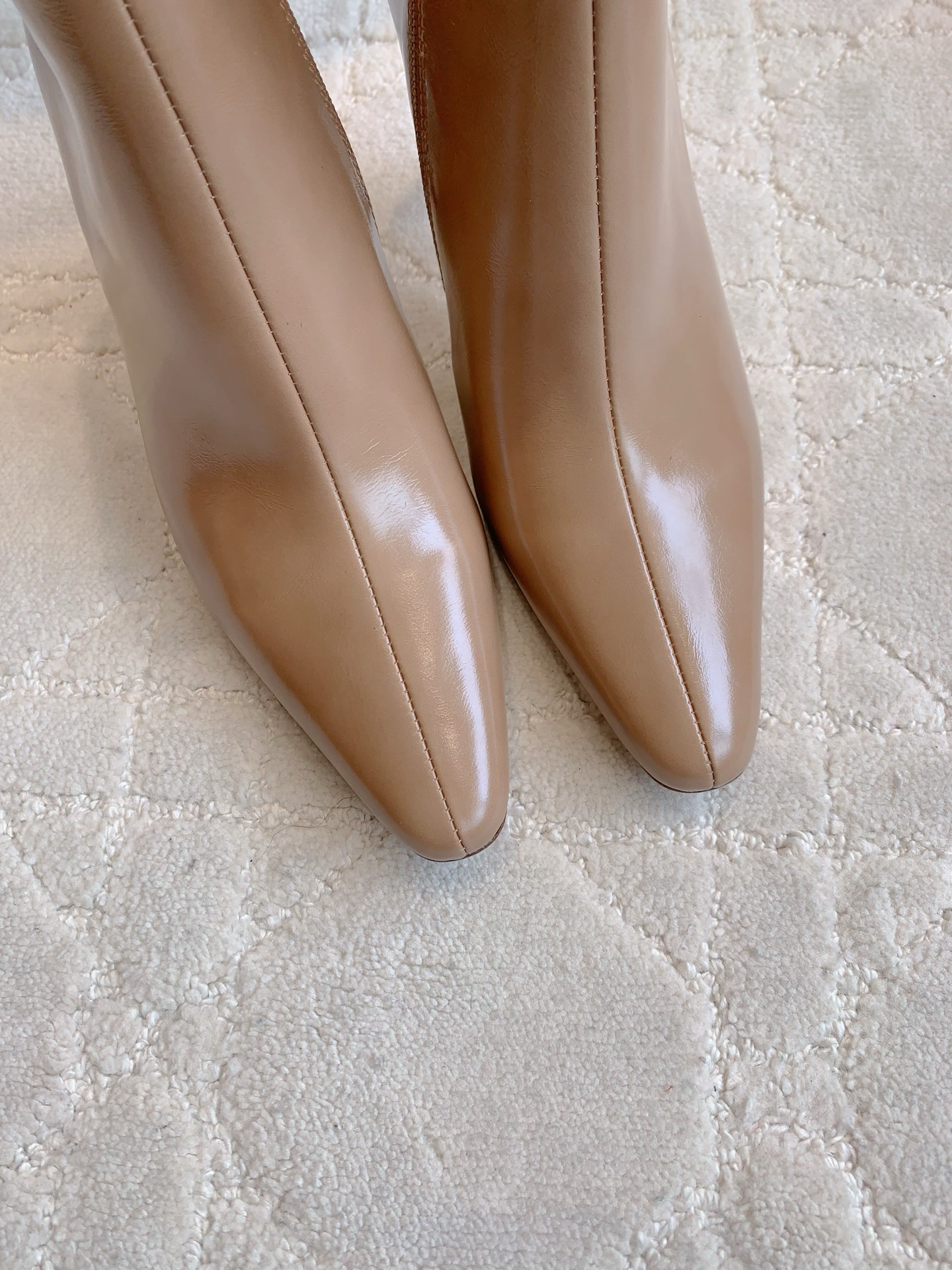 High-Quality Classic Heels and Ankle Boots: Top-of-the-Shoe Pelts, 7.5cm Tall, Sizes 35-39 - 图片 5