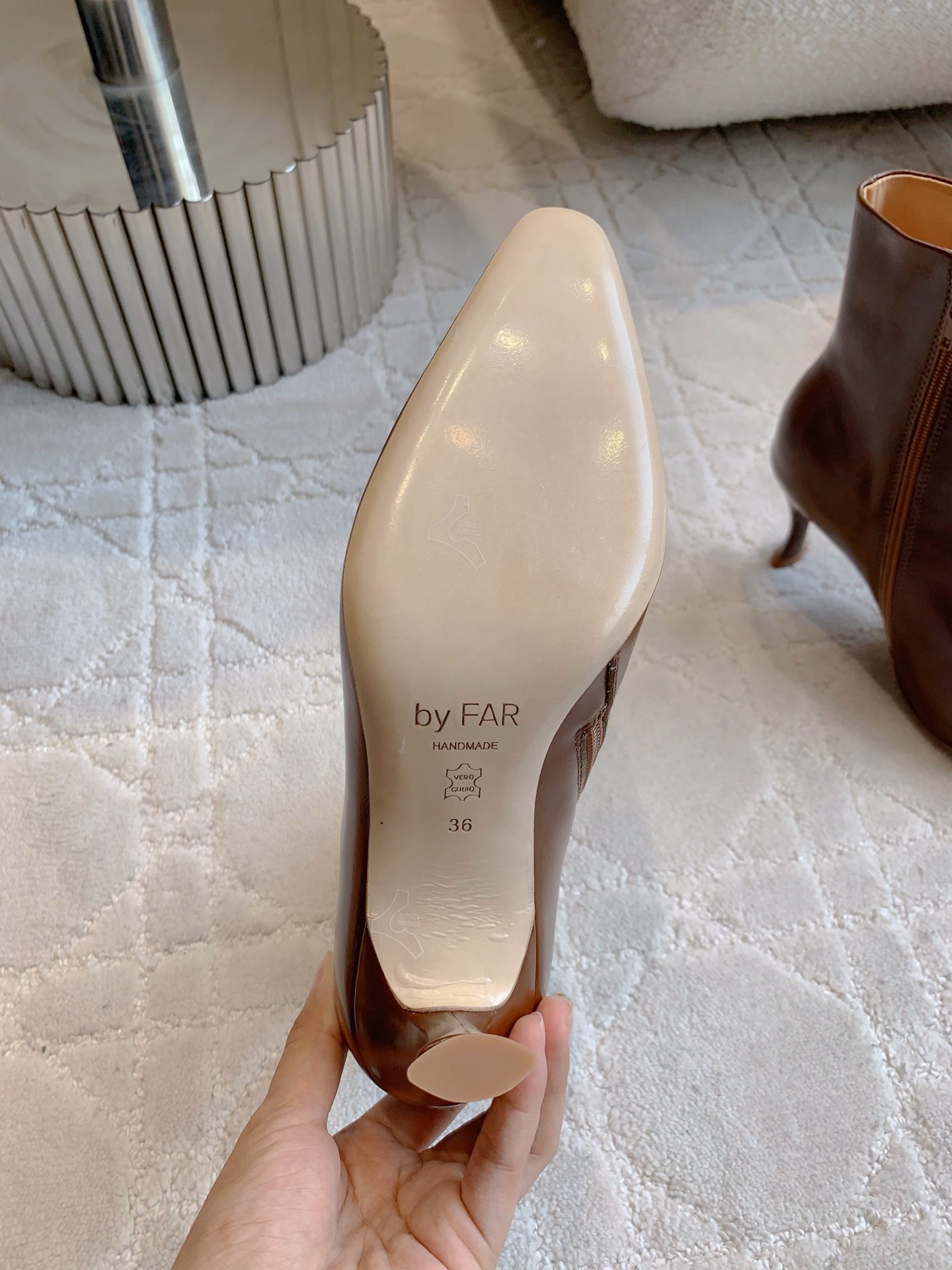 High-Quality Classic Heels and Ankle Boots in Various Sizes – 7.5cm Tall (840) - 图片 8