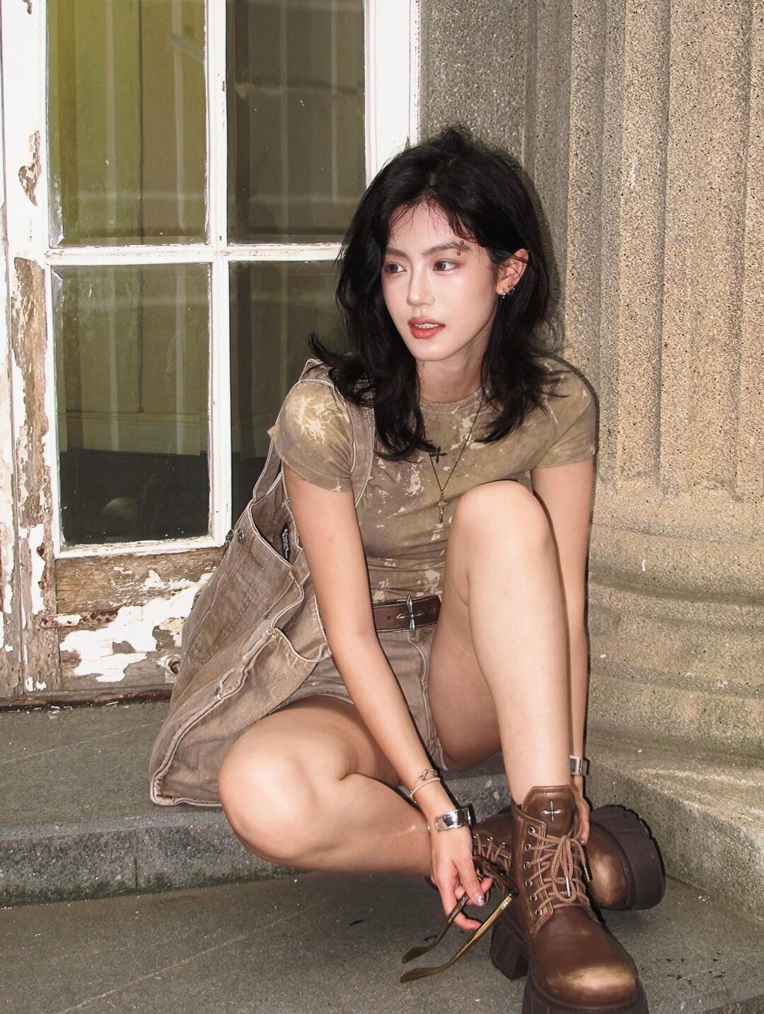 NO:468271,foot demonstration, boots, boots19860909上脚示范,靴子,boots,Women's Shoes