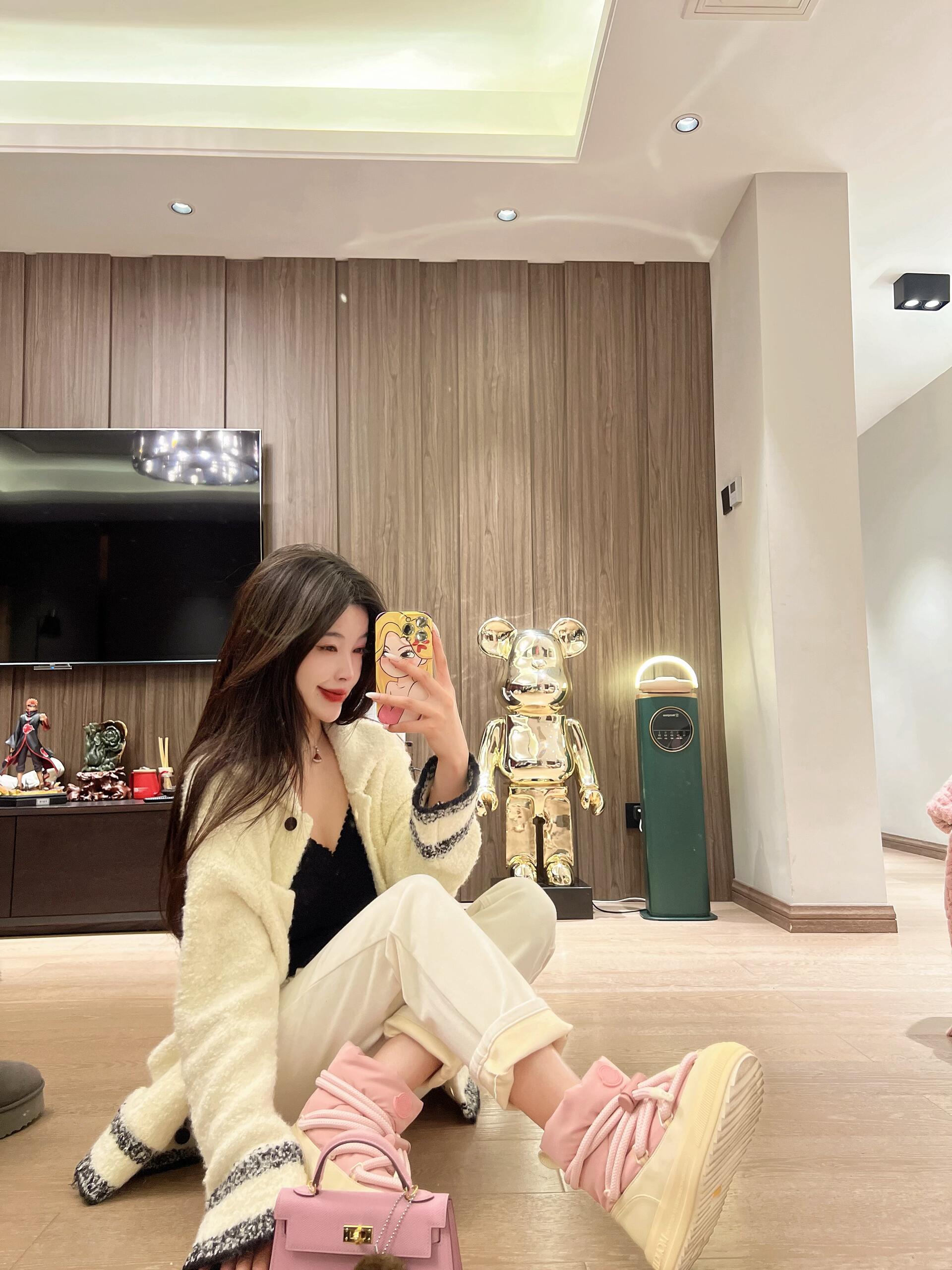 NO:616477,On-foot demonstration, snow boots, boots19860909上脚示范,雪地靴,boots,Women's Shoes