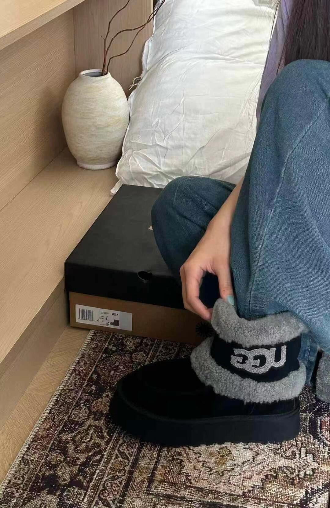 NO:626550,On-foot demonstration, snow boots, boots19860909上脚示范,雪地靴,boots,Women's Shoes